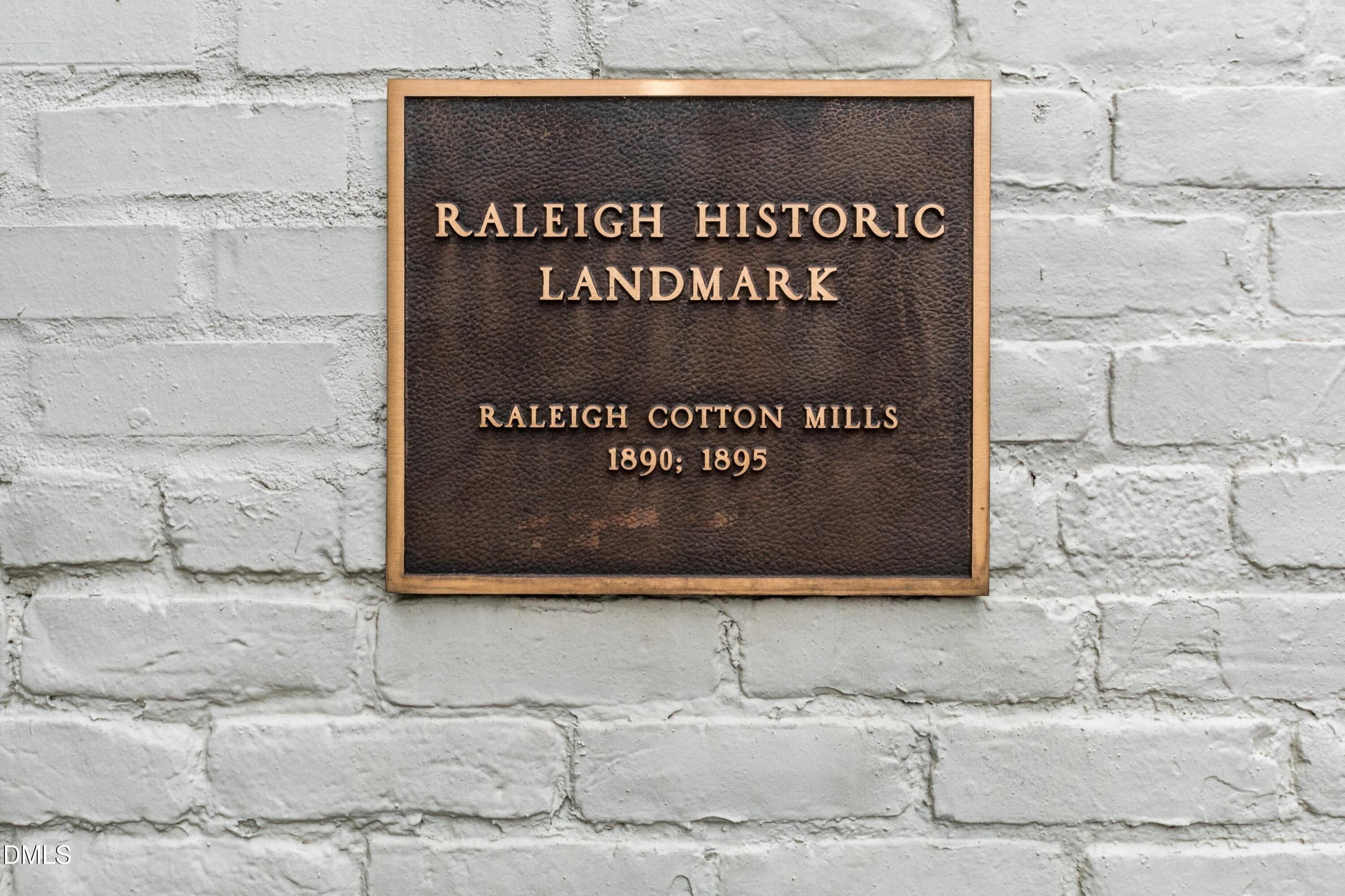 Landmark plaque - 614 Capital Boulevard 222, Raleigh, NC 27603, Raleigh