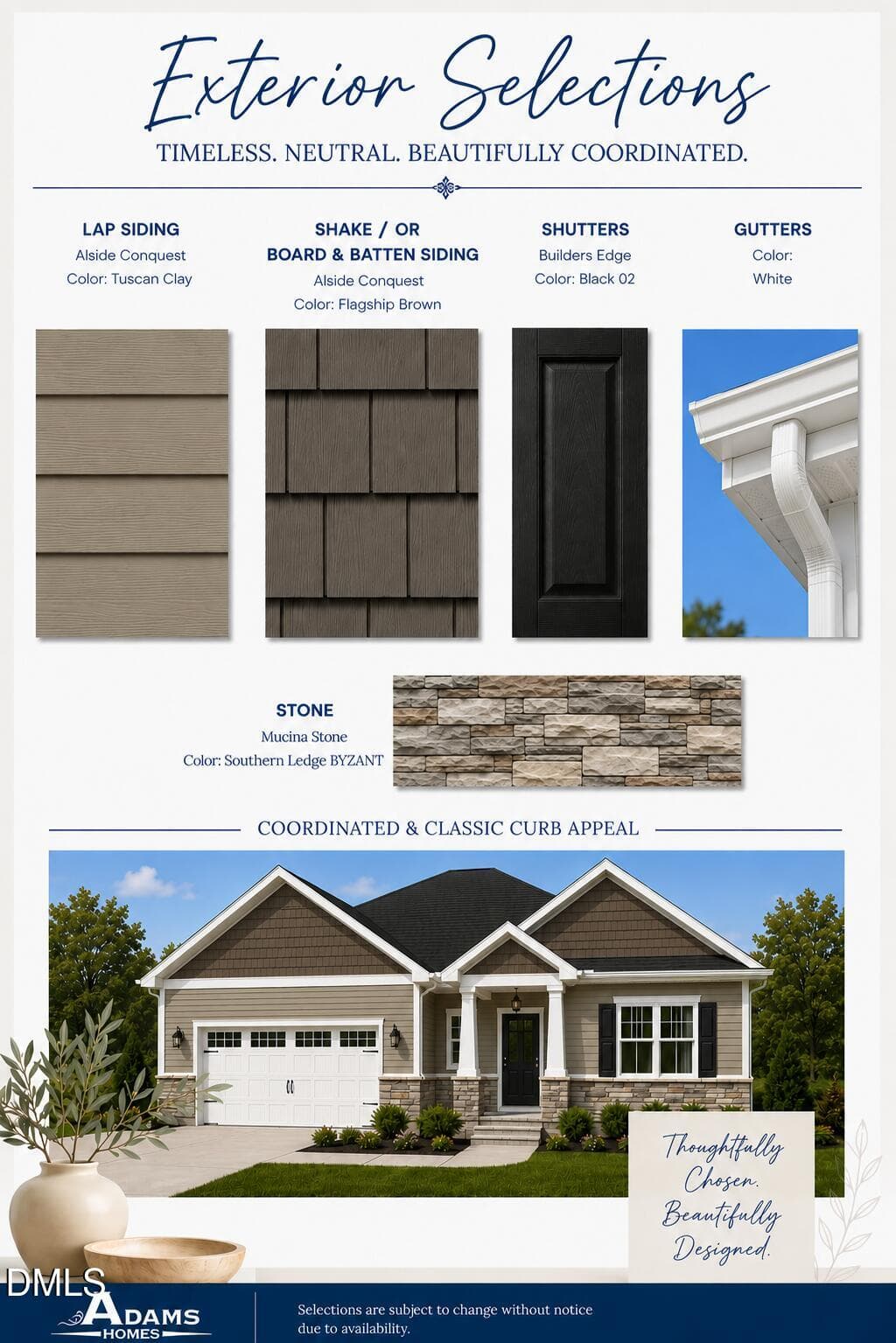 Viynl Package 10 - 129 Deep Blue Trail, Middlesex, NC 27557