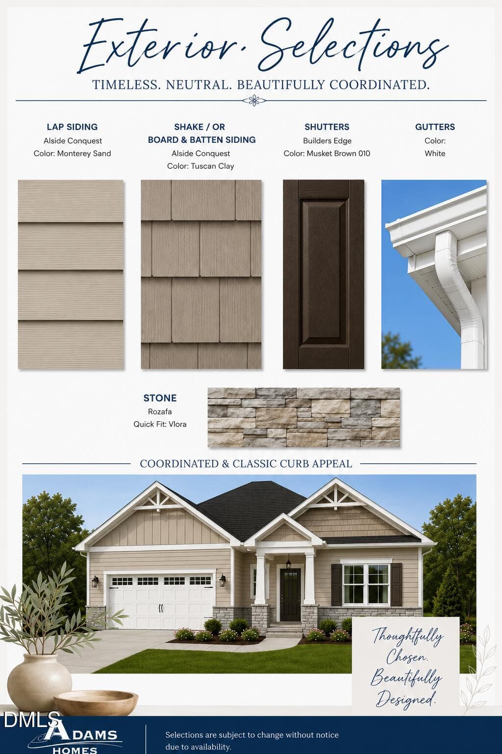 Exterior Package # 8 - 150 Deep Blue Trail, Middlesex, NC 27557