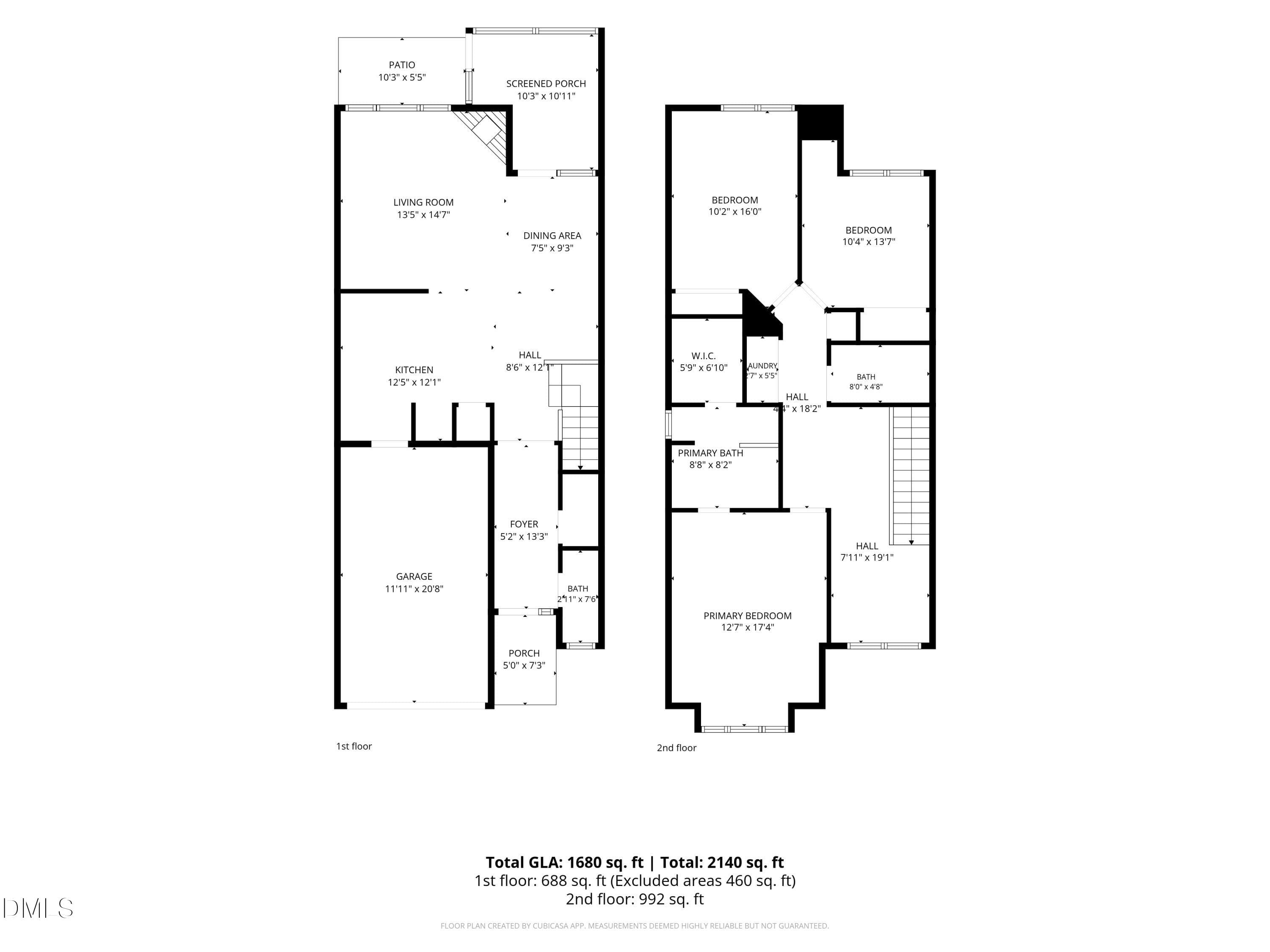 Floor plan - 2339 Putters Way - 2339 Putters Way, Raleigh, NC 27614, Raleigh