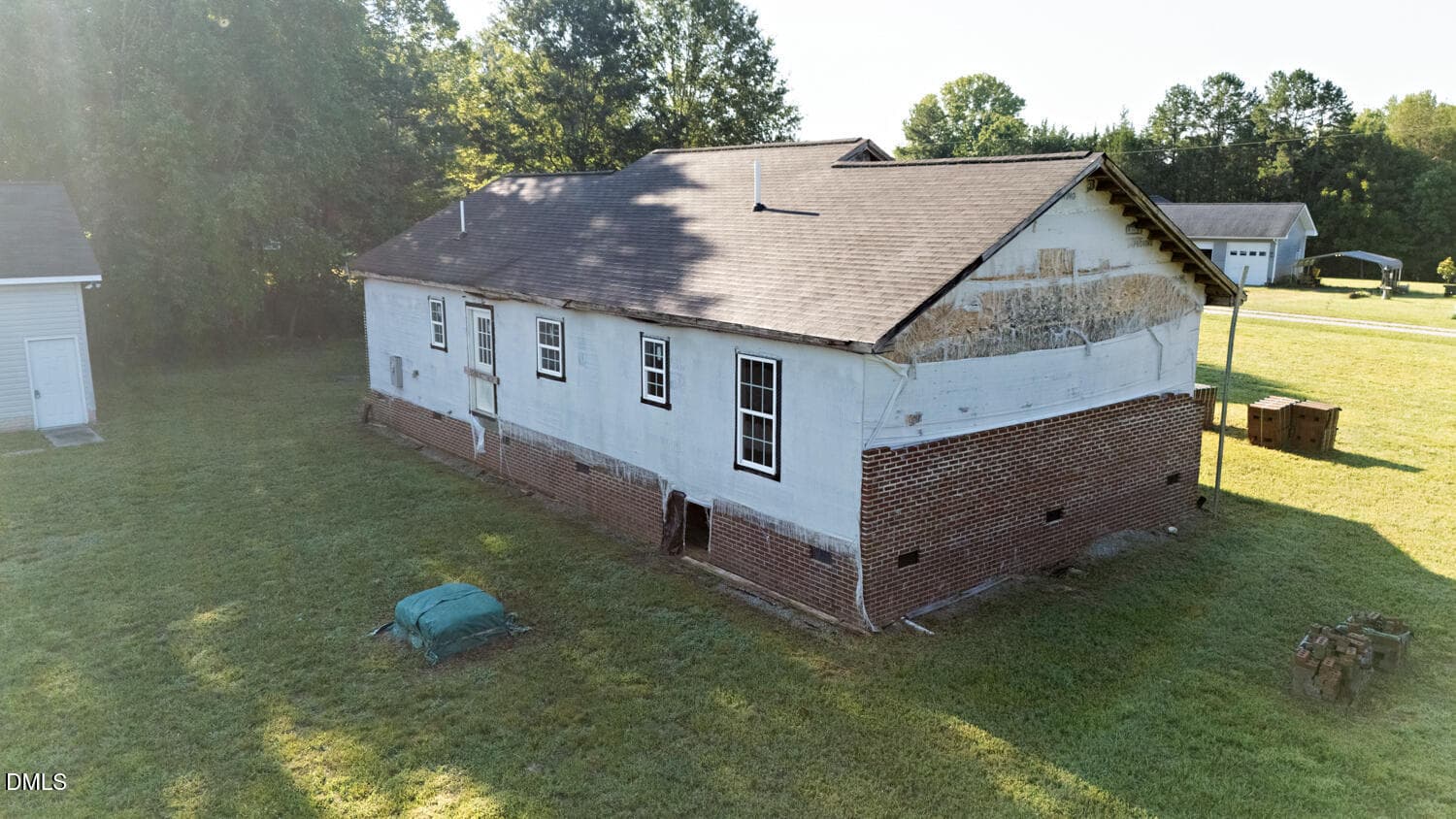 Side of home - 54 Zacks Road, Hurdle Mills, NC 27541