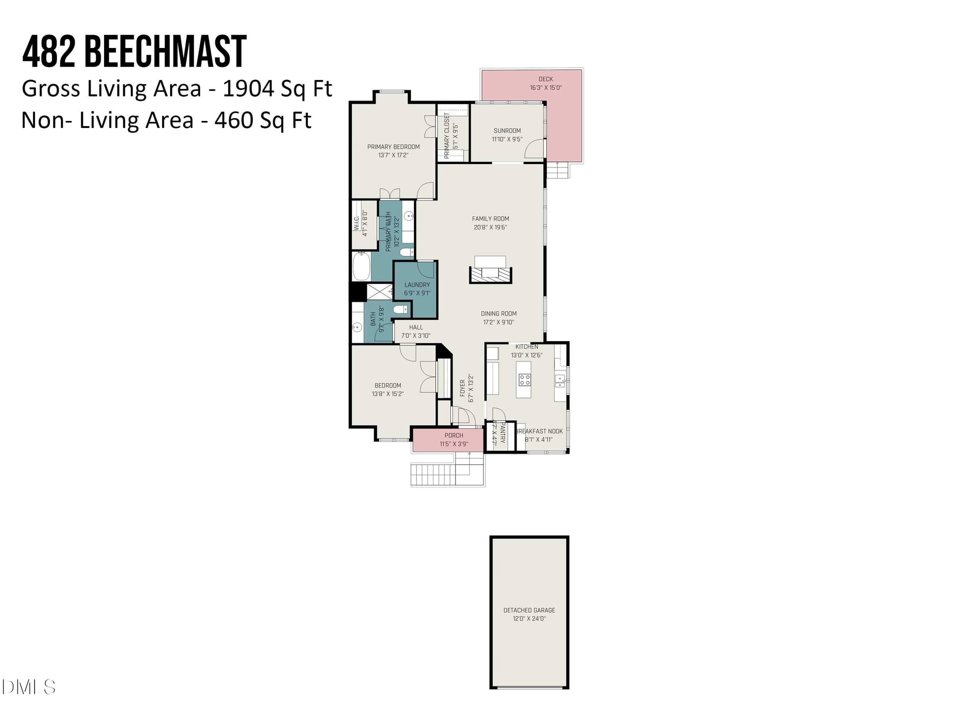 482 Beechmast floor plan - 482 Beechmast, Pittsboro, NC 27312