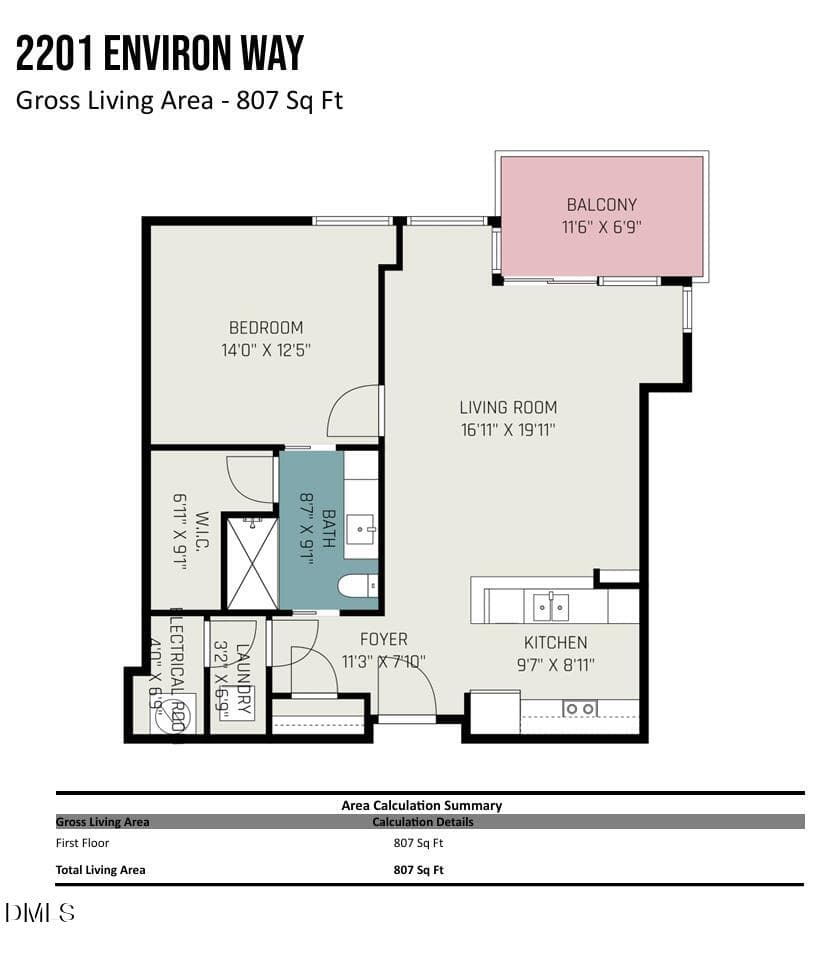 Floorplan - 2201 Environ Way, Chapel Hill, NC 27517