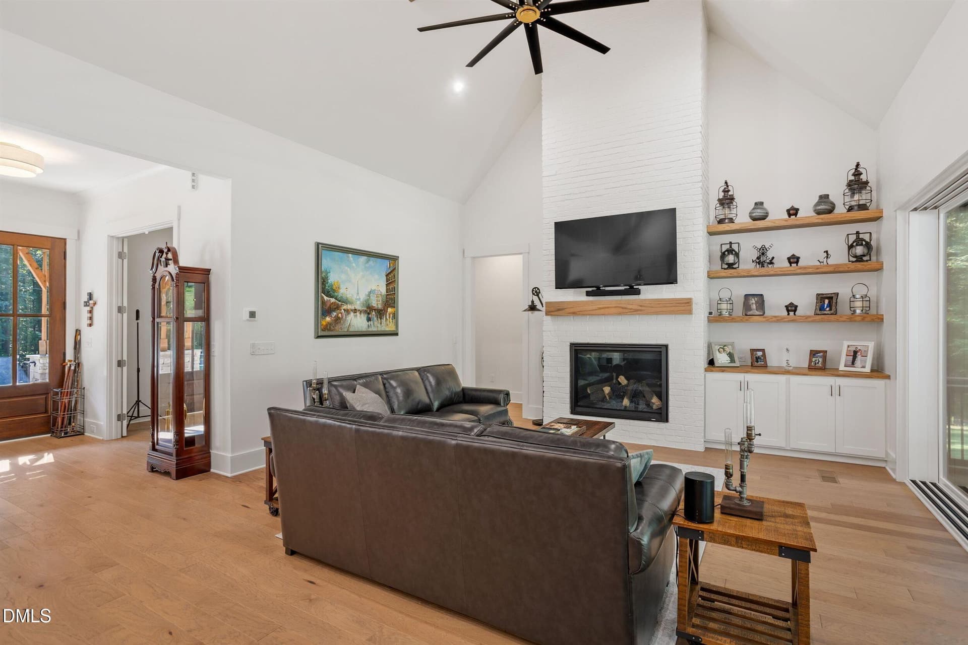 View 2 of family room - 160 Roberson Creek Road, Pittsboro, NC 27312