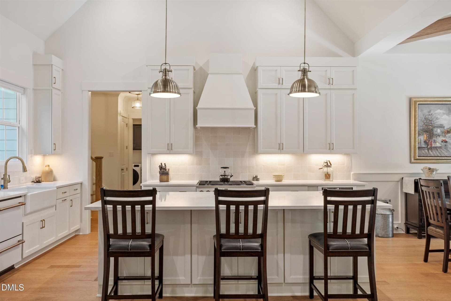 Breakfast bar-Island in kitchen - 160 Roberson Creek Road, Pittsboro, NC 27312