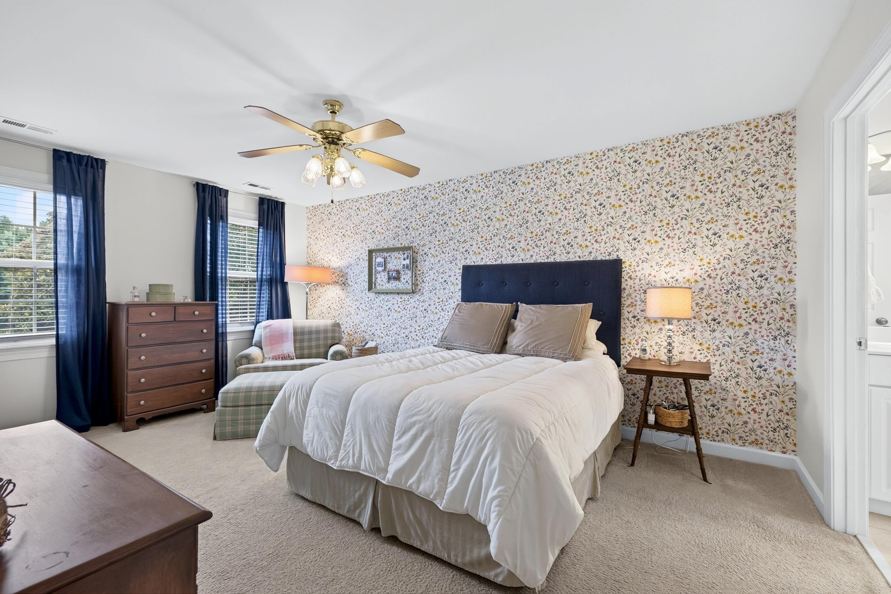 Primary Bedroom Suite - 3024 Whitehart Lane, Raleigh, NC 27606, Raleigh