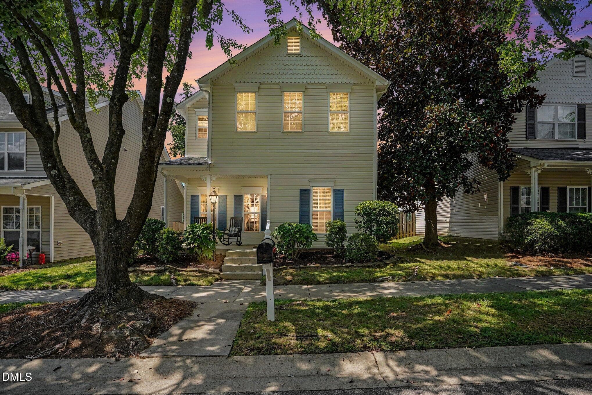Exterior Dusk - 109 Danesway Drive, Holly Springs, NC 27540, Holly Springs