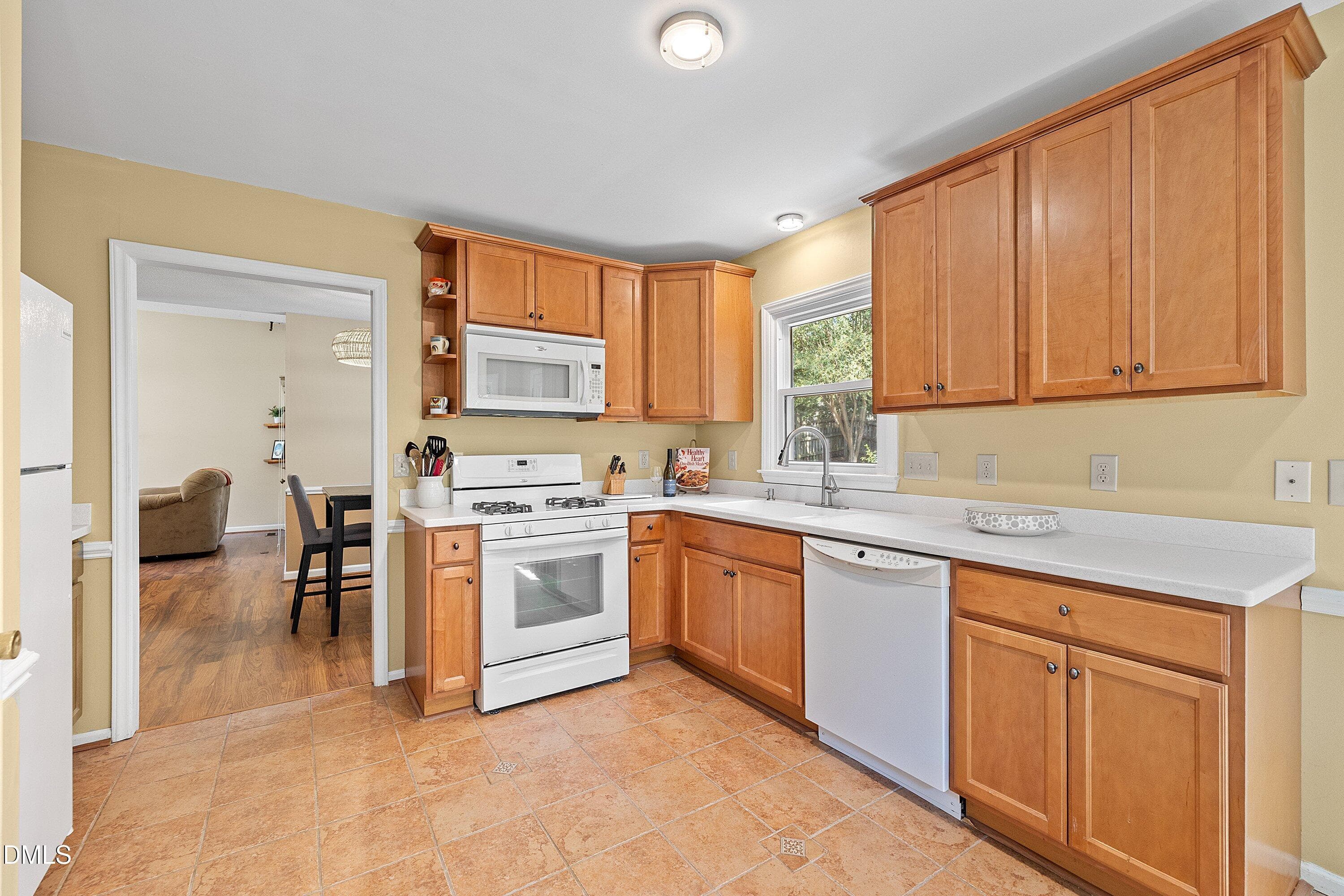 Kitchen to dining - 101 Gatepost Lane, Cary, NC 27513, Cary