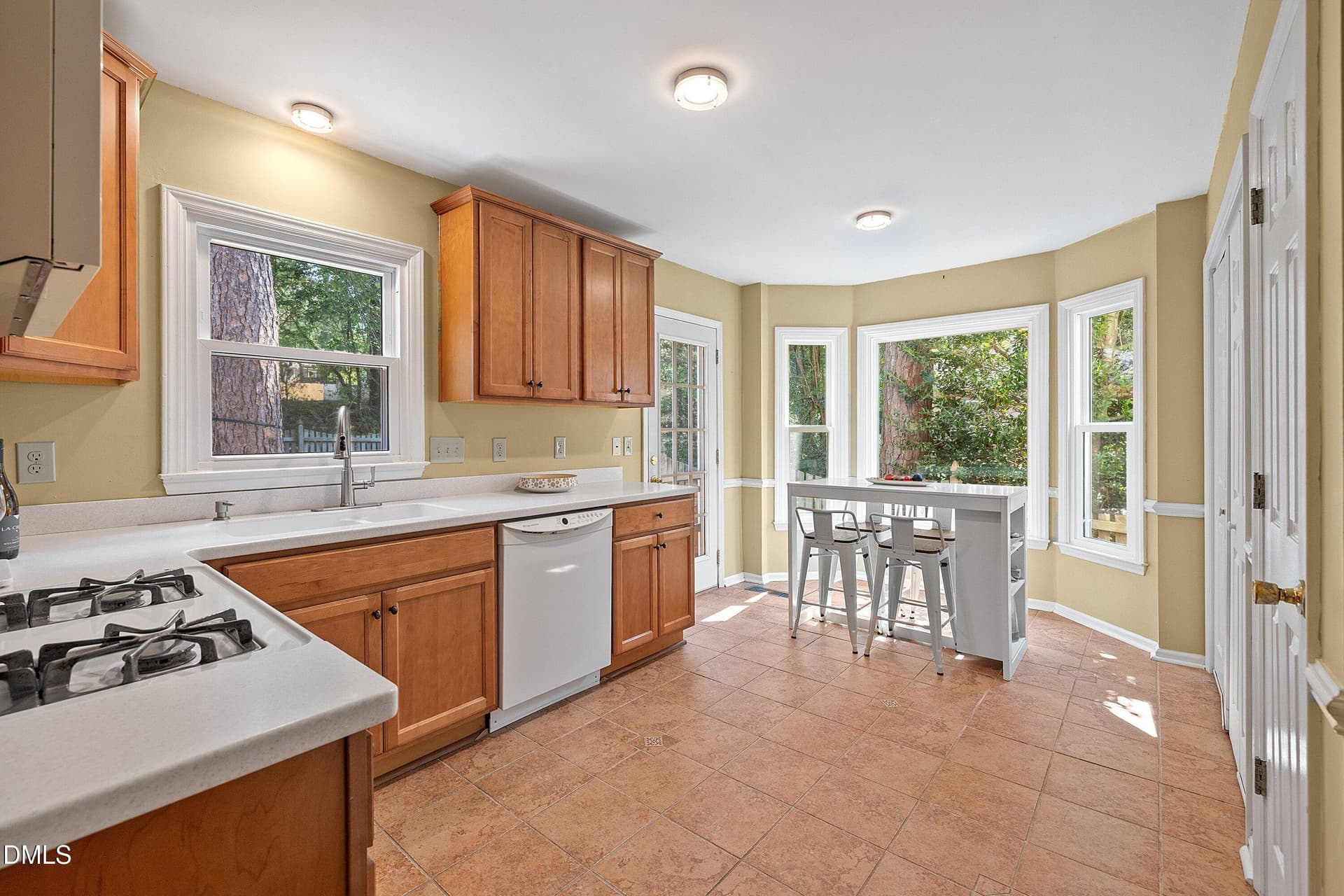 Kitchen with Breakfast Area - 101 Gatepost Lane, Cary, NC 27513