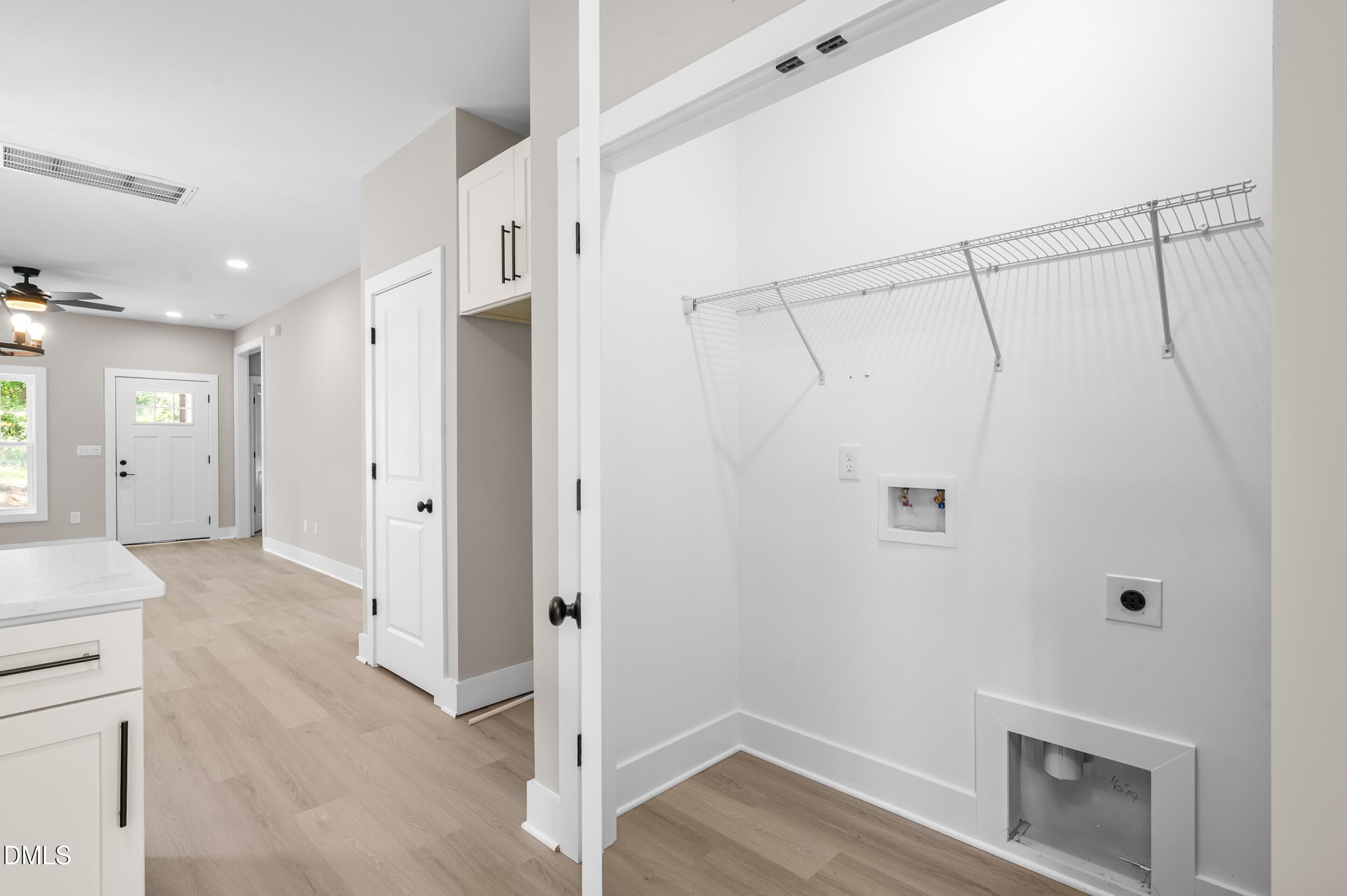 Laundry closet - 117 Chinaberry Street, Kittrell, NC 27544