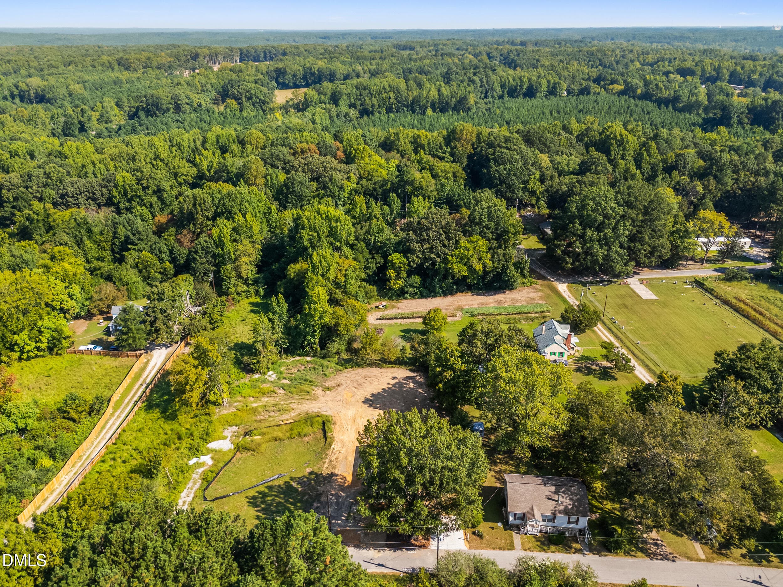 aerial - 117 Chinaberry Street, Kittrell, NC 27544