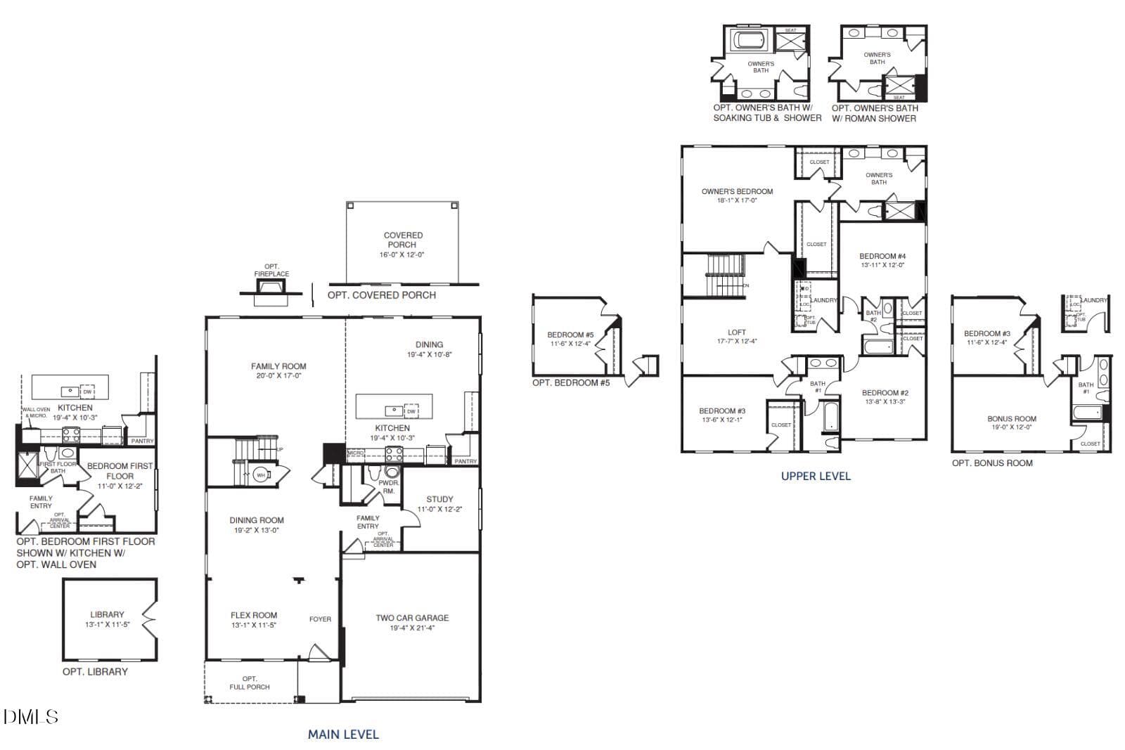 02b York Floorplan - 705 Mohinda Way, Willow Springs, NC 27592, Willow Springs