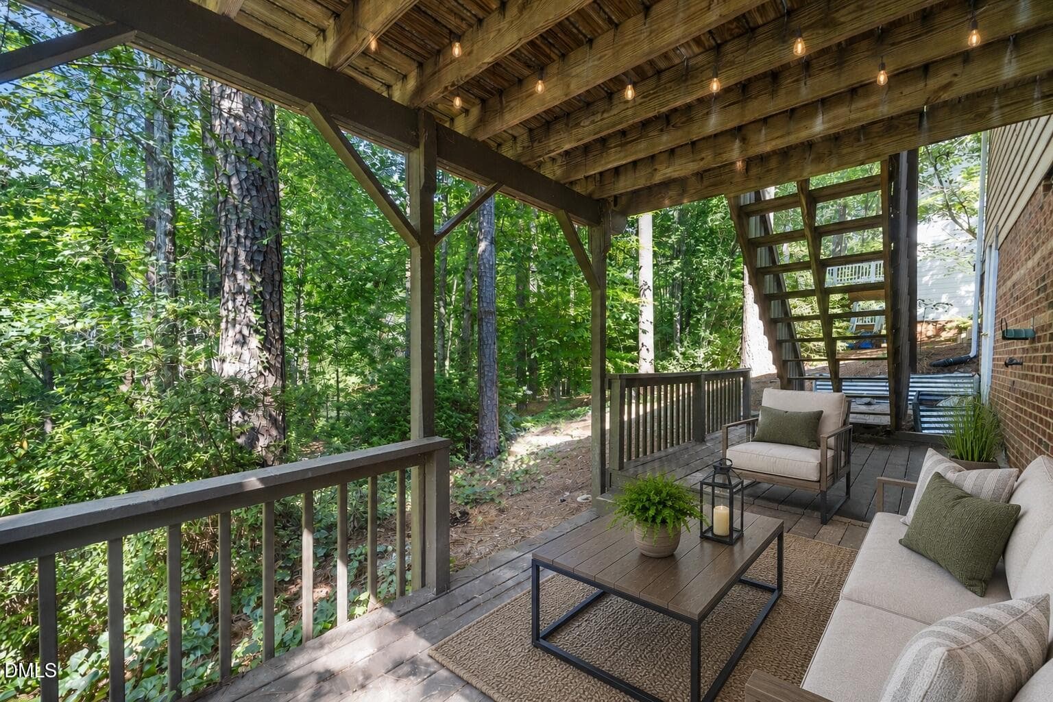 Under porch staged - 4904 Fortunes Ridge Drive, Durham, NC 27713, Durham