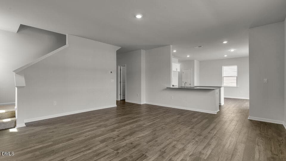 LIVING ROOM/STAIRWELL - 836 Norma Drive, Wendell, NC 27591