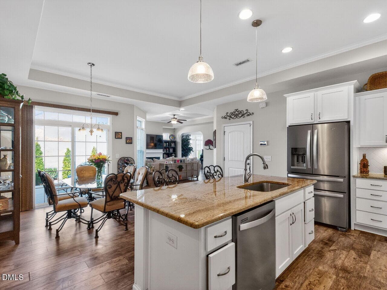 Open Floor plan - 65 Balsam Lane, Clayton, NC 27527