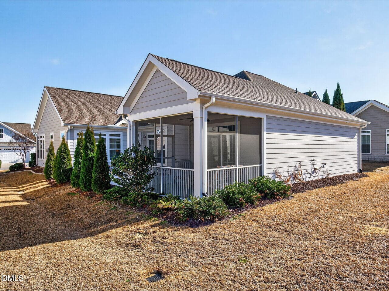 Back yard - 65 Balsam Lane, Clayton, NC 27527