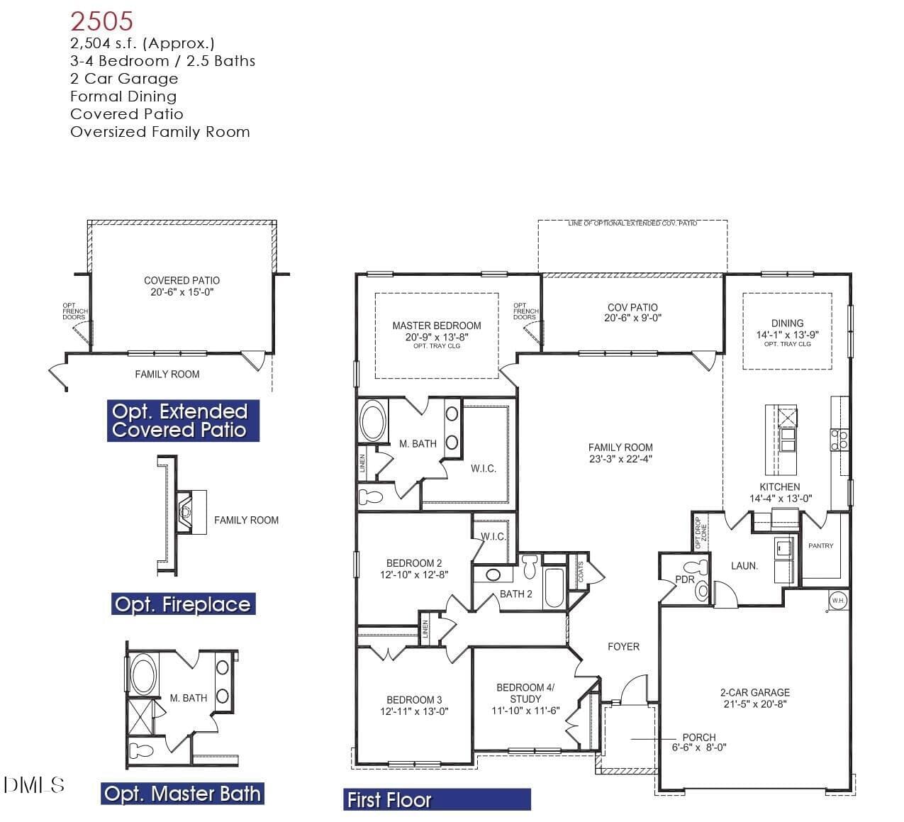 The 2505 Brochure - 18 Deep Blue Trail, Middlesex, NC 27557