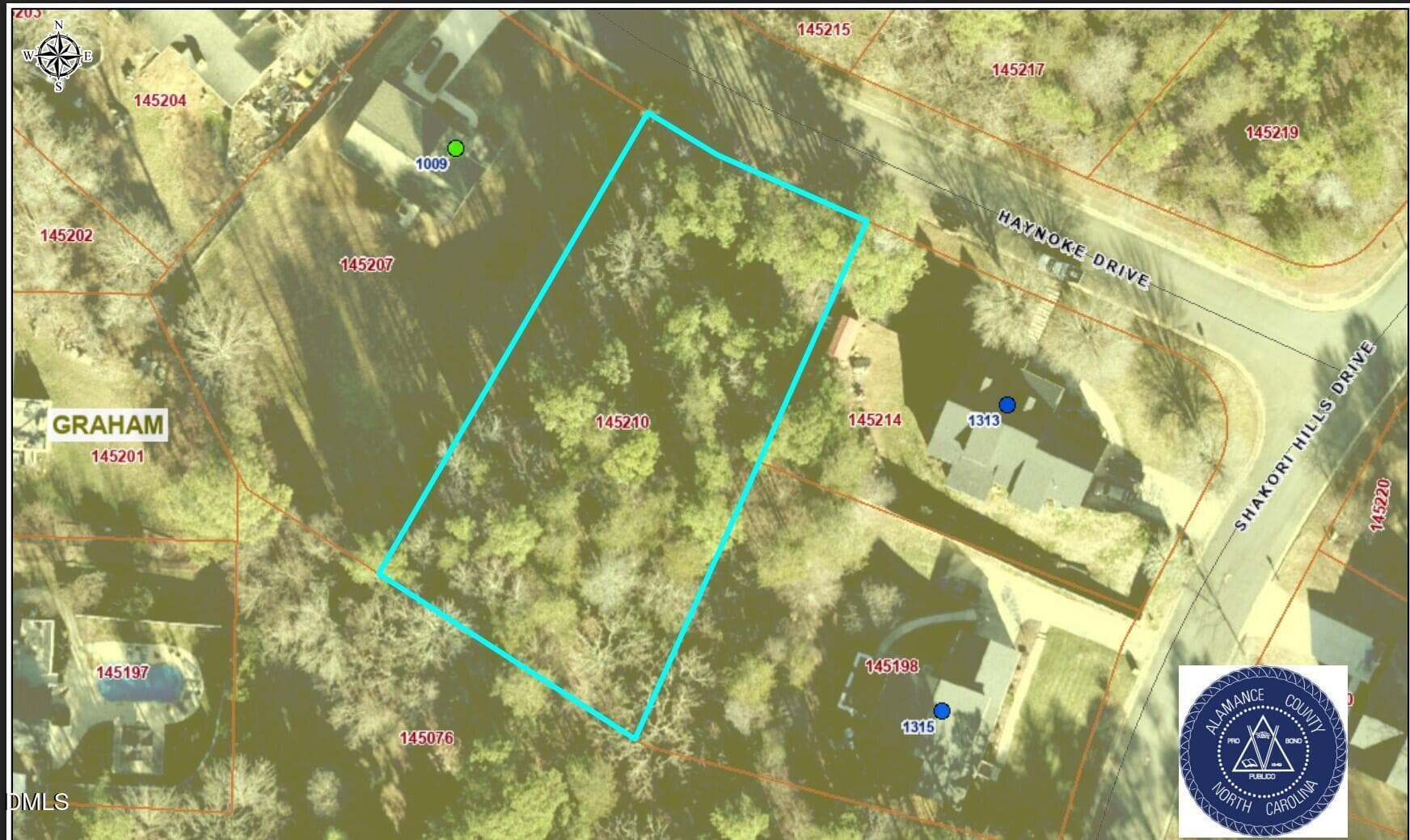 Lot 85-GIS Map - Lot 85 Haynoke Drive, Graham, NC 27253