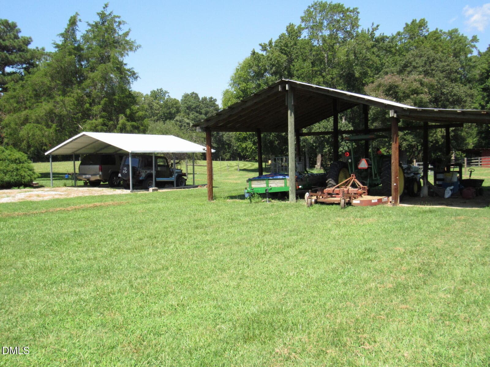Carport & Pole storage - 1290 Spring Valley Road, Henderson, NC 27537