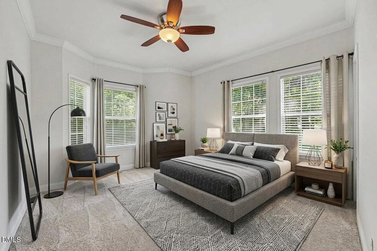 Virtually staged - 1628 Rolesville Road, Wake Forest, NC 27587
