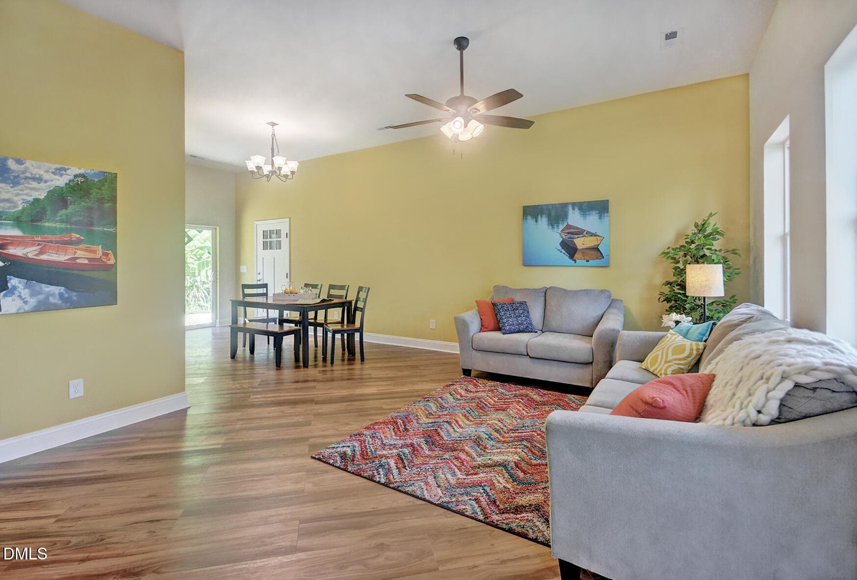 Living Rm & DR beyond - 132 N State Street, Haw River, NC 27258, Haw River