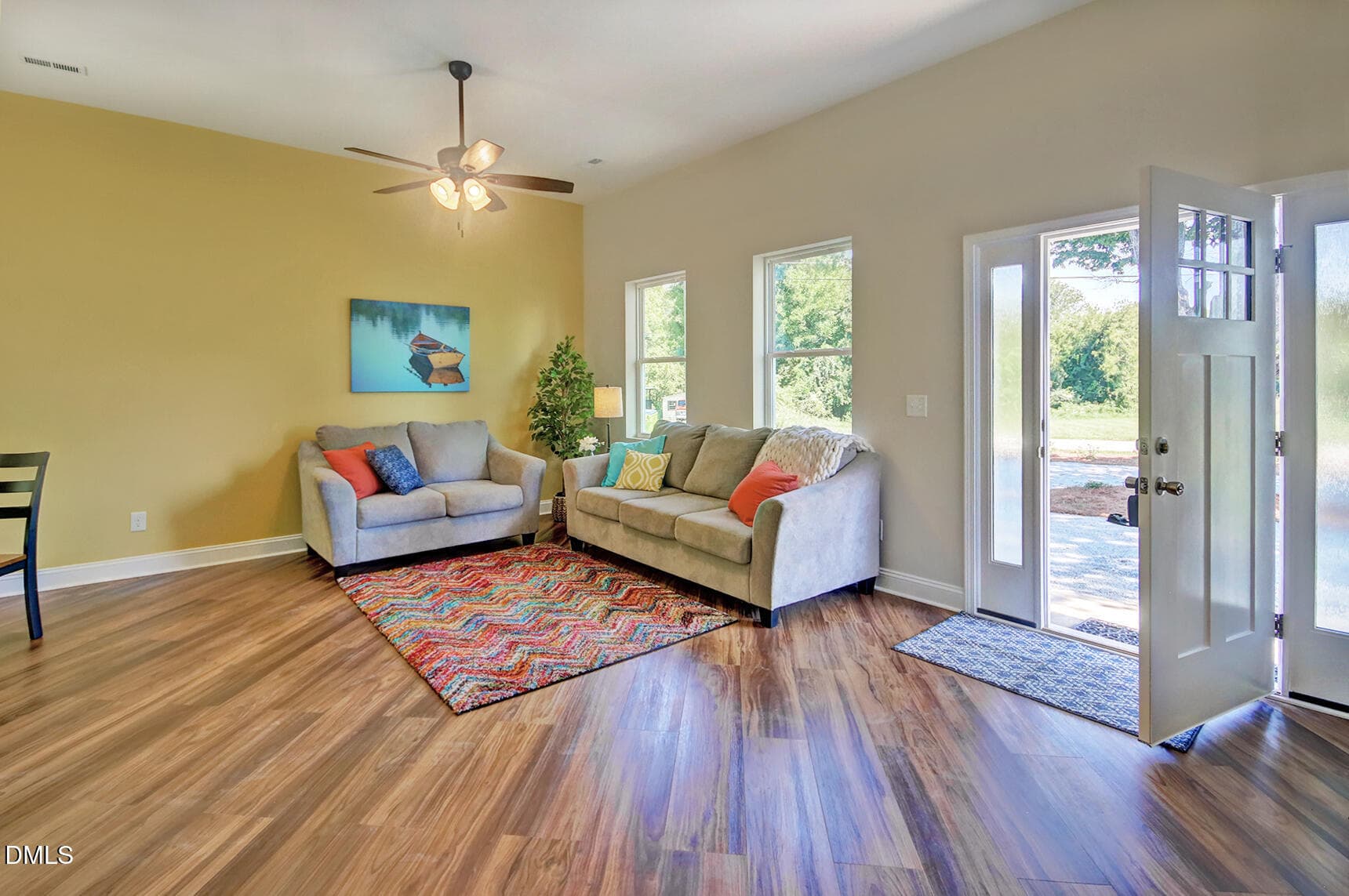 Living Room & Foyer - 132 N State Street, Haw River, NC 27258, Haw River