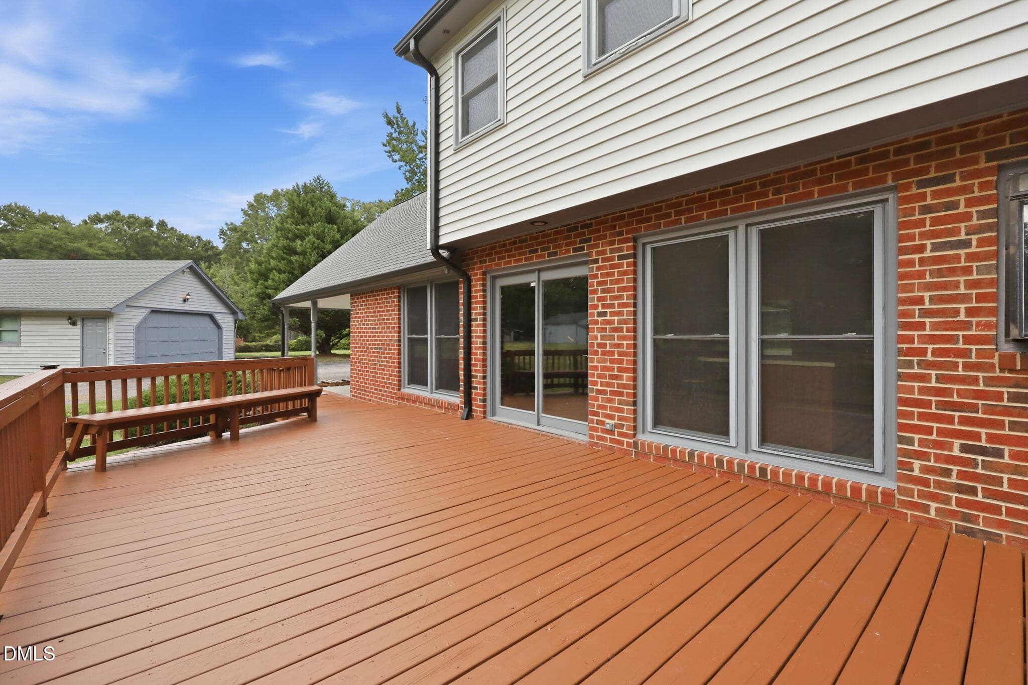 back deck - 5601 Sky Lane Drive, Durham, NC 27704, Durham