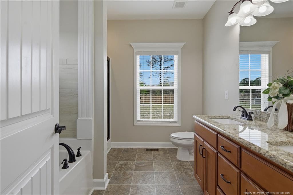 Primary Bathroom - 103 Crossbridge Lane, Autryville, NC 28318