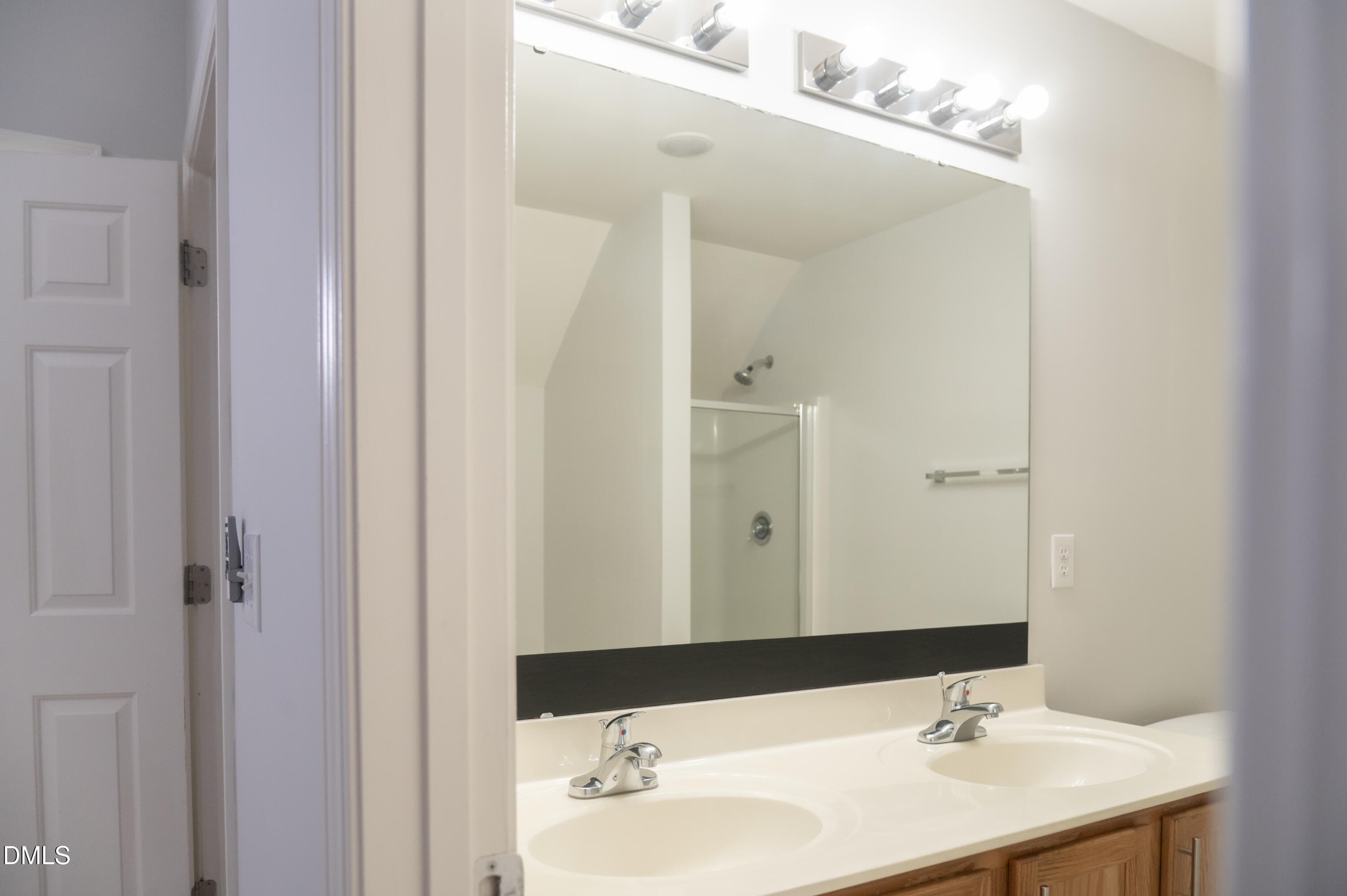Master bath sink in mirror - 125 River Pearl Street, Raleigh, NC 27603, Raleigh
