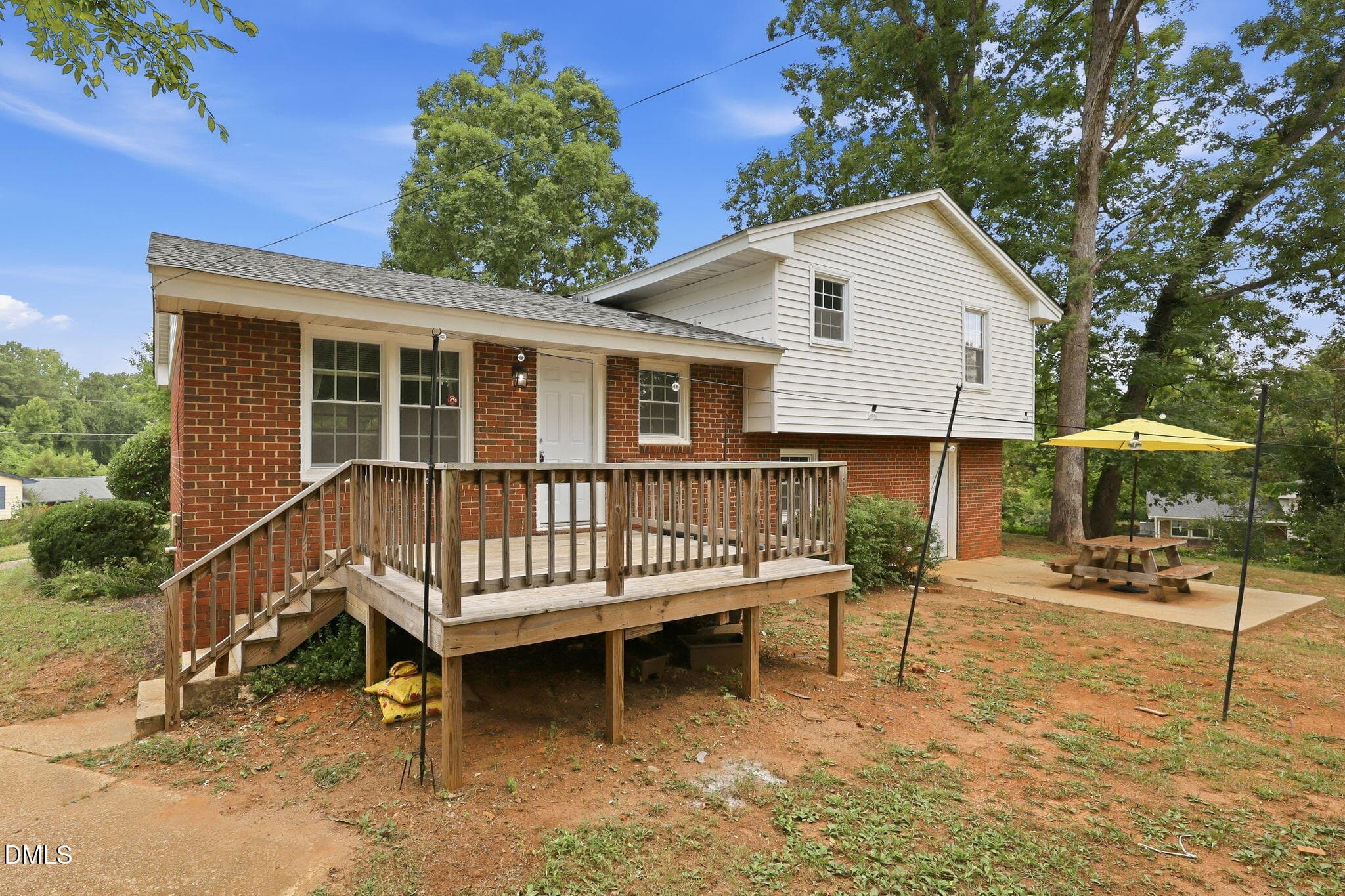 Back of house - 1536 N King Charles Road, Raleigh, NC 27610, Raleigh