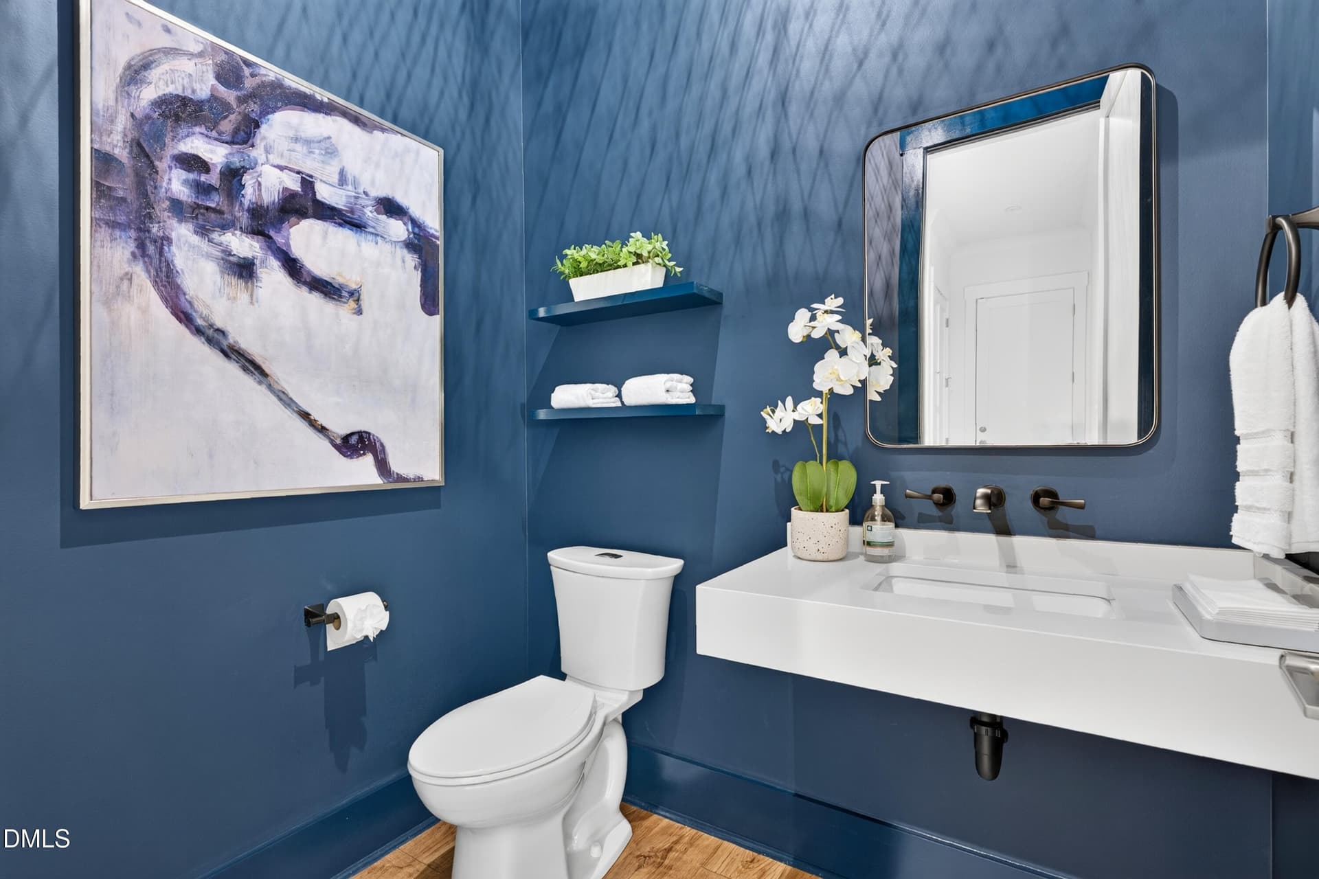 Main Floor Powder Room - 2312 Ballywater Lea Way, Wake Forest, NC 27587