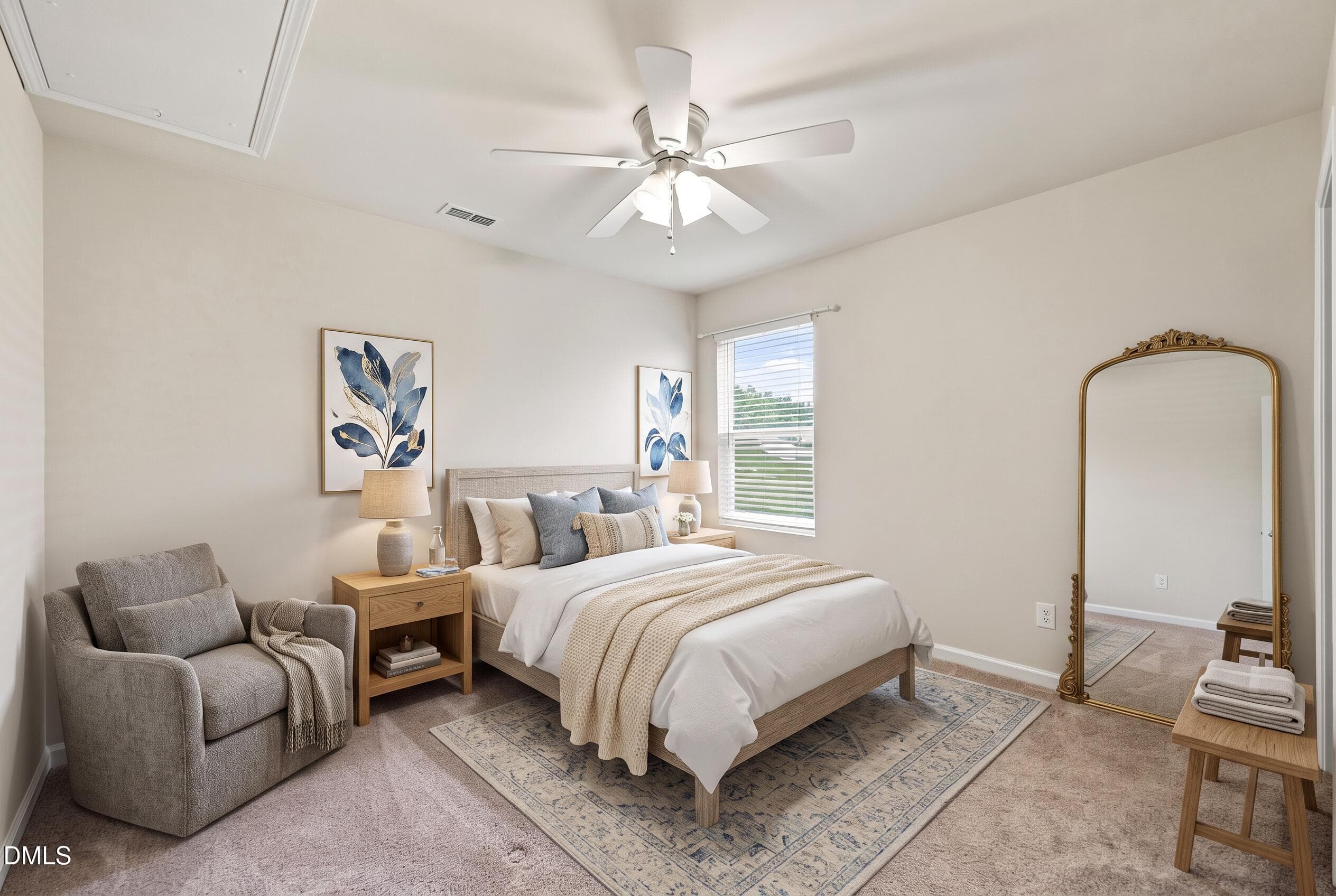 Guest Room - 3520 Massey Ridge Court, Raleigh, NC 27616, Raleigh