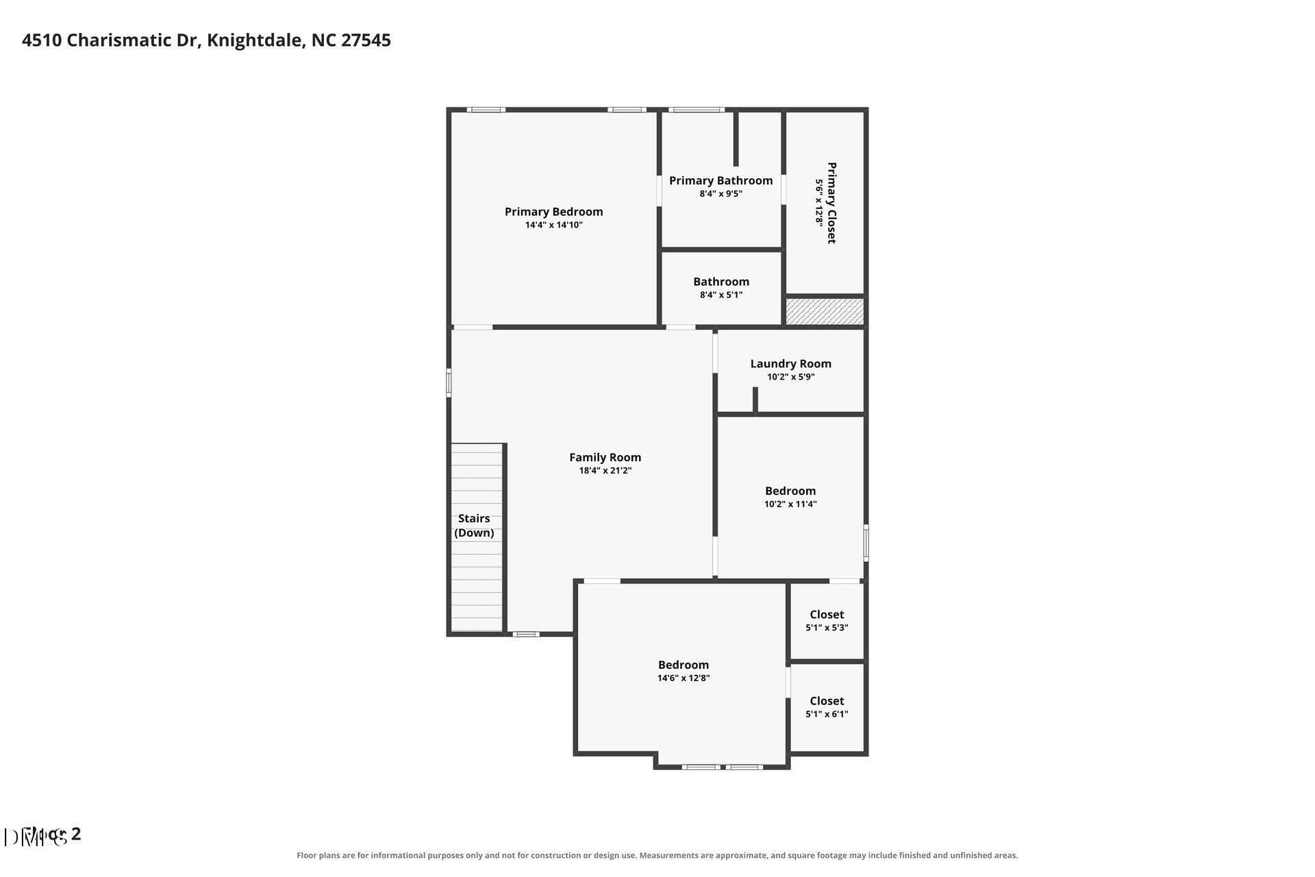 002 - Floor Plan - 4510 Charismatic Drive, Knightdale, NC 27545, Knightdale