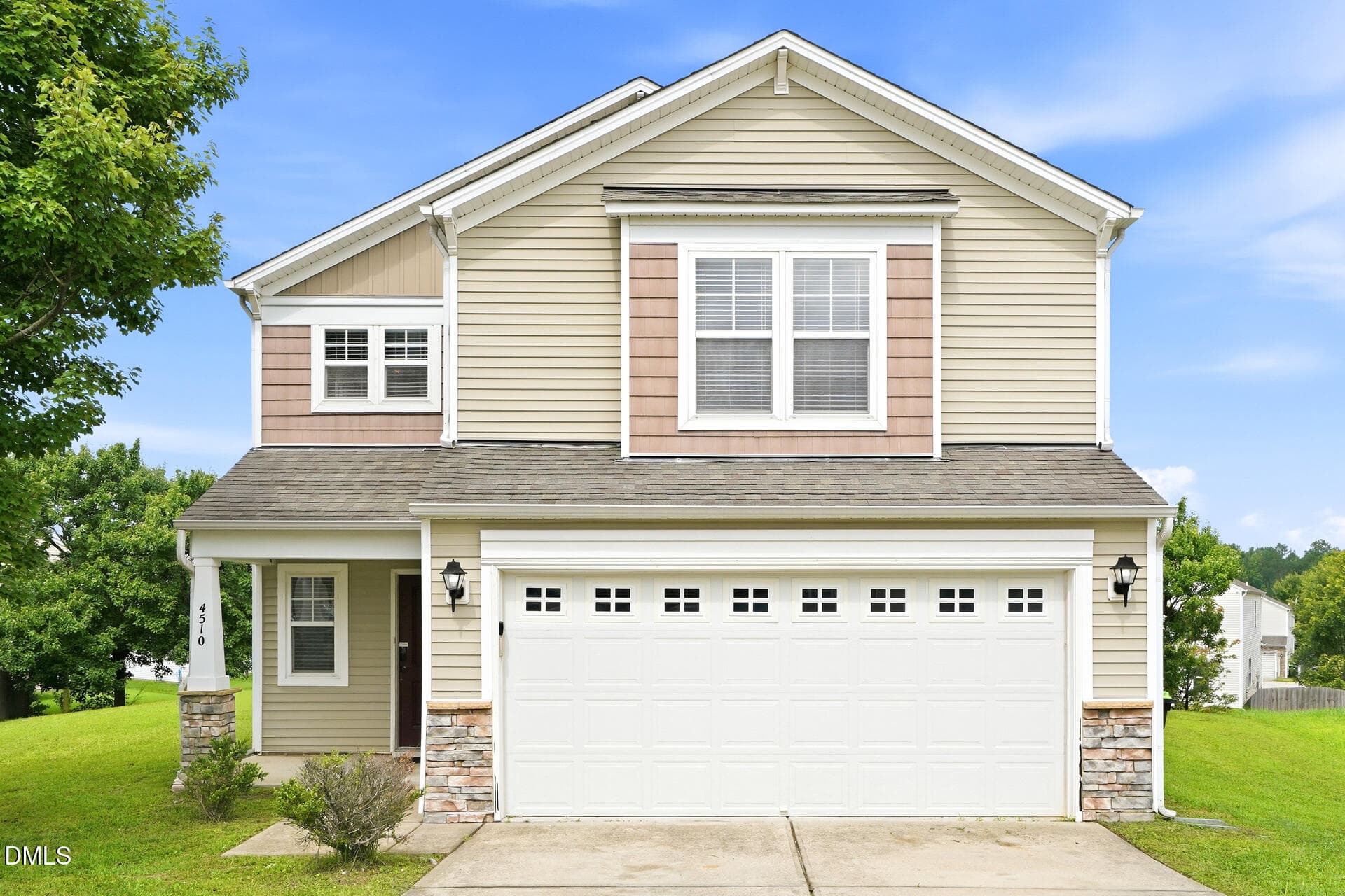 020 - Rear View - 4510 Charismatic Drive, Knightdale, NC 27545, Knightdale