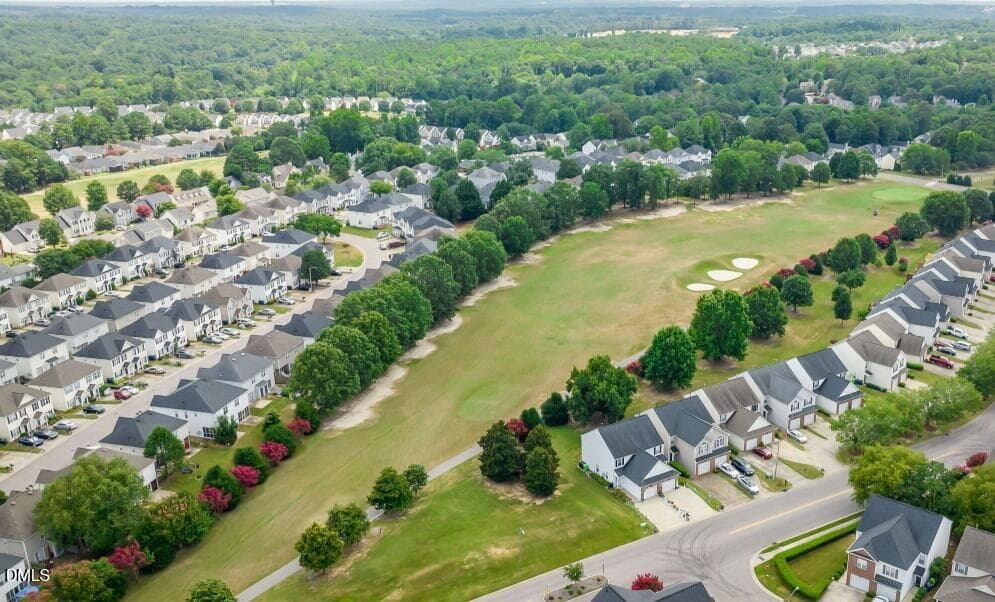 Golf Course Aerial - 2200 Turtle Point Drive, Raleigh, NC 27604, Raleigh