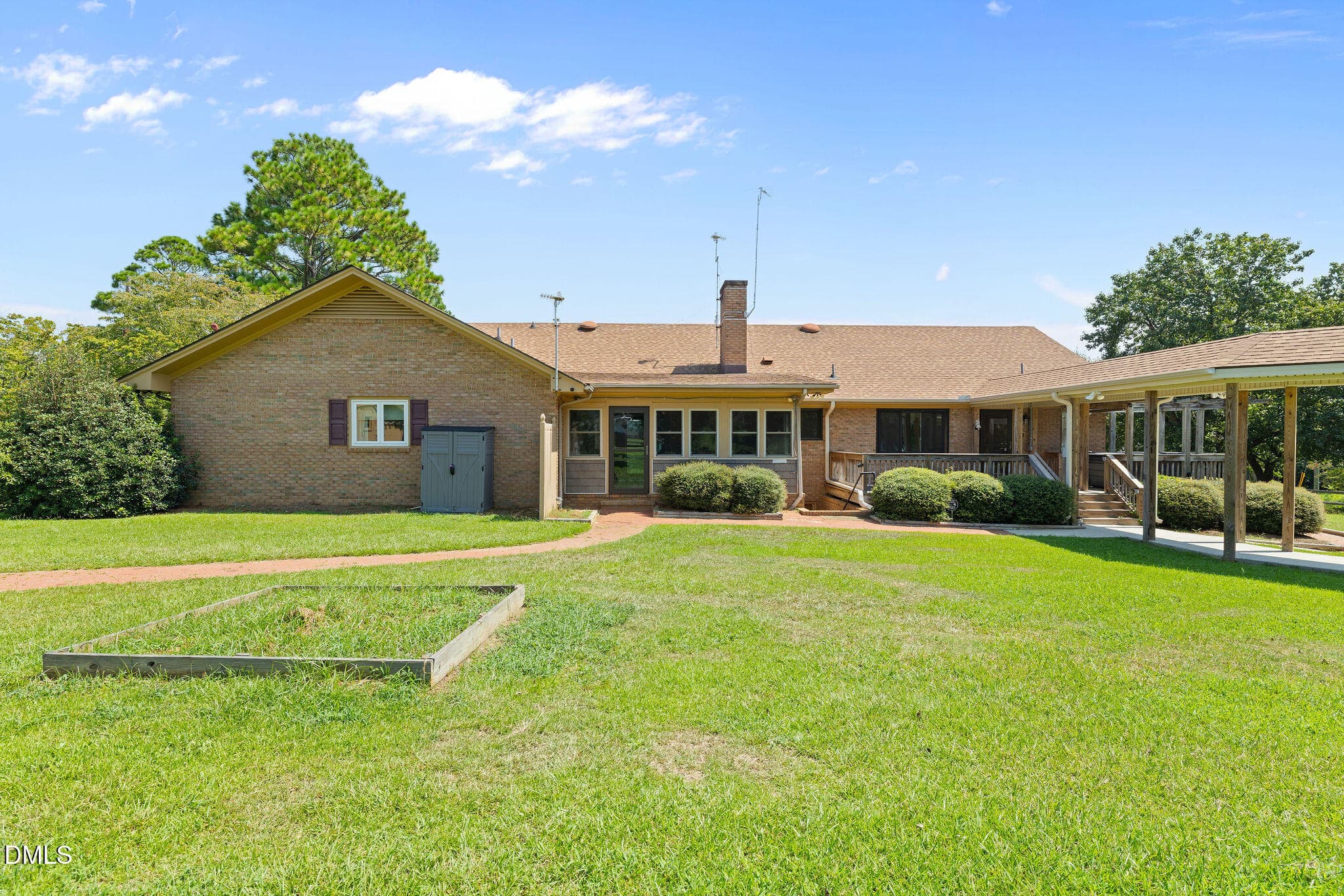 Back Exterior - 303 N Lincoln Street, Benson, NC 27504, Benson
