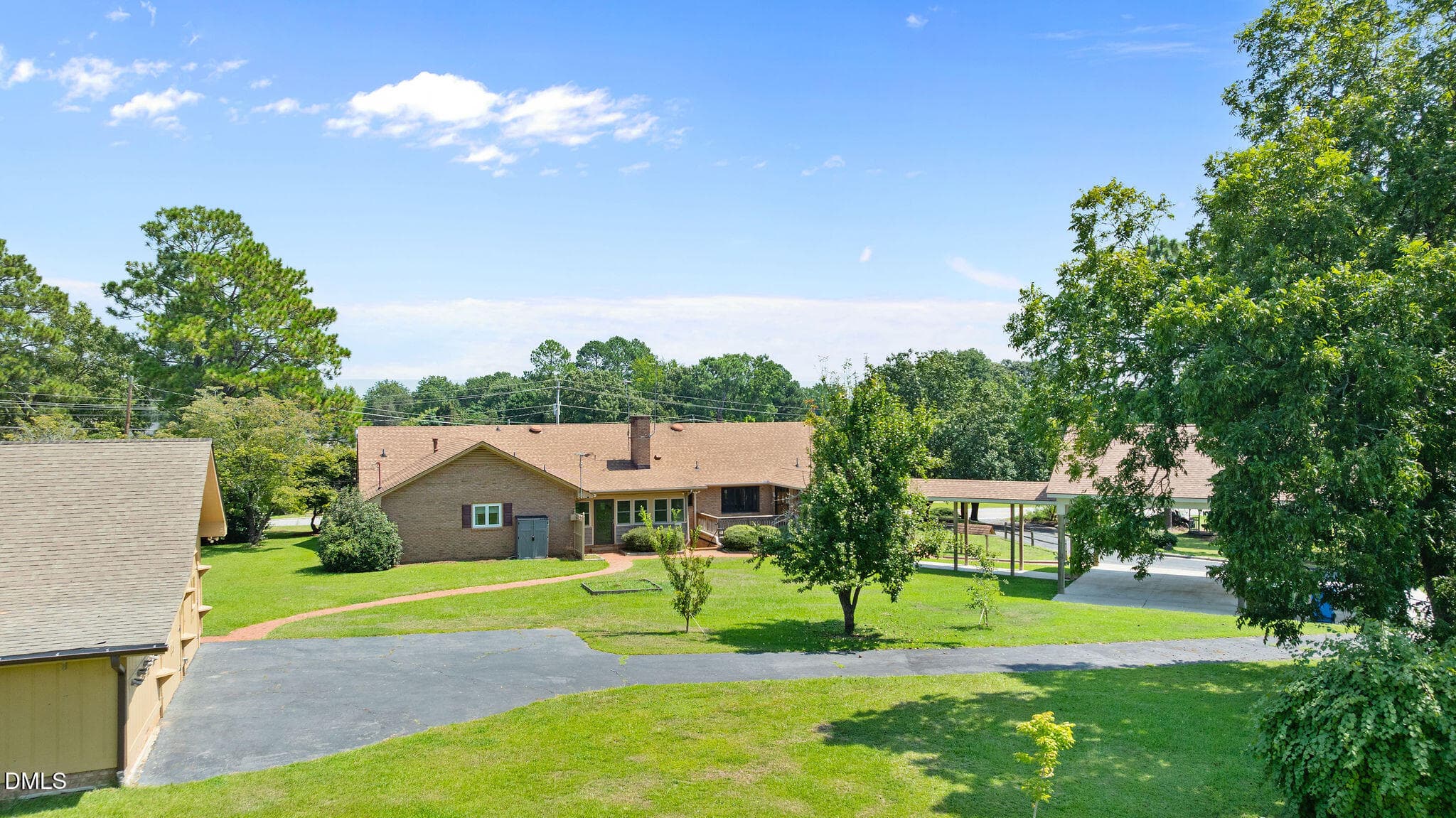 Back Exterior - 303 N Lincoln Street, Benson, NC 27504, Benson