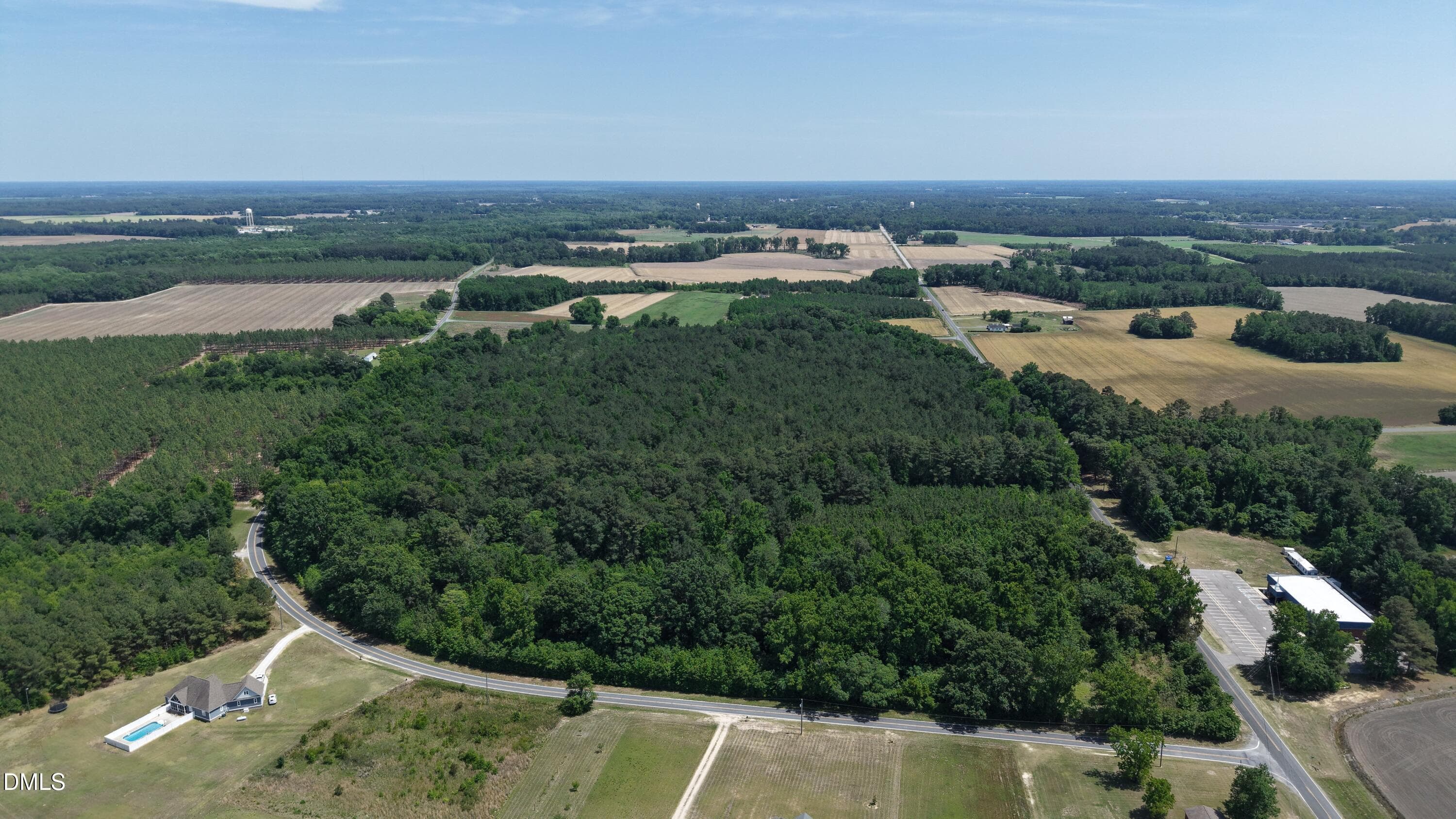 Copy of Aerial NW POV - 0 Johnson Pond Road, Red Springs, NC 28377