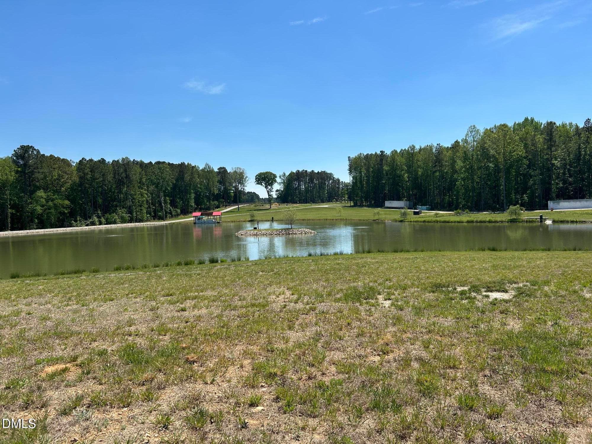 centerviewfromlottopond - 230 Bealy Farm Road, Zebulon, NC 27597, Zebulon