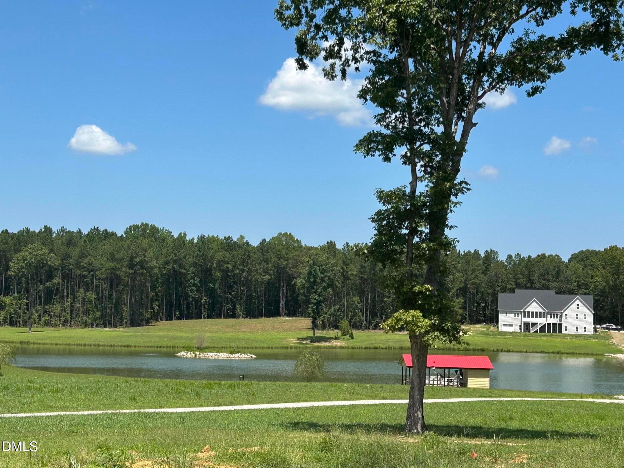 lotviewfromoppositesideofpond - 230 Bealy Farm Road, Zebulon, NC 27597, Zebulon