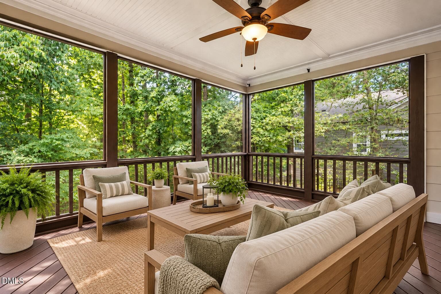 Large Screen Porch - 343 Dark Forest Drive, Chapel Hill, NC 27516, Chapel Hill