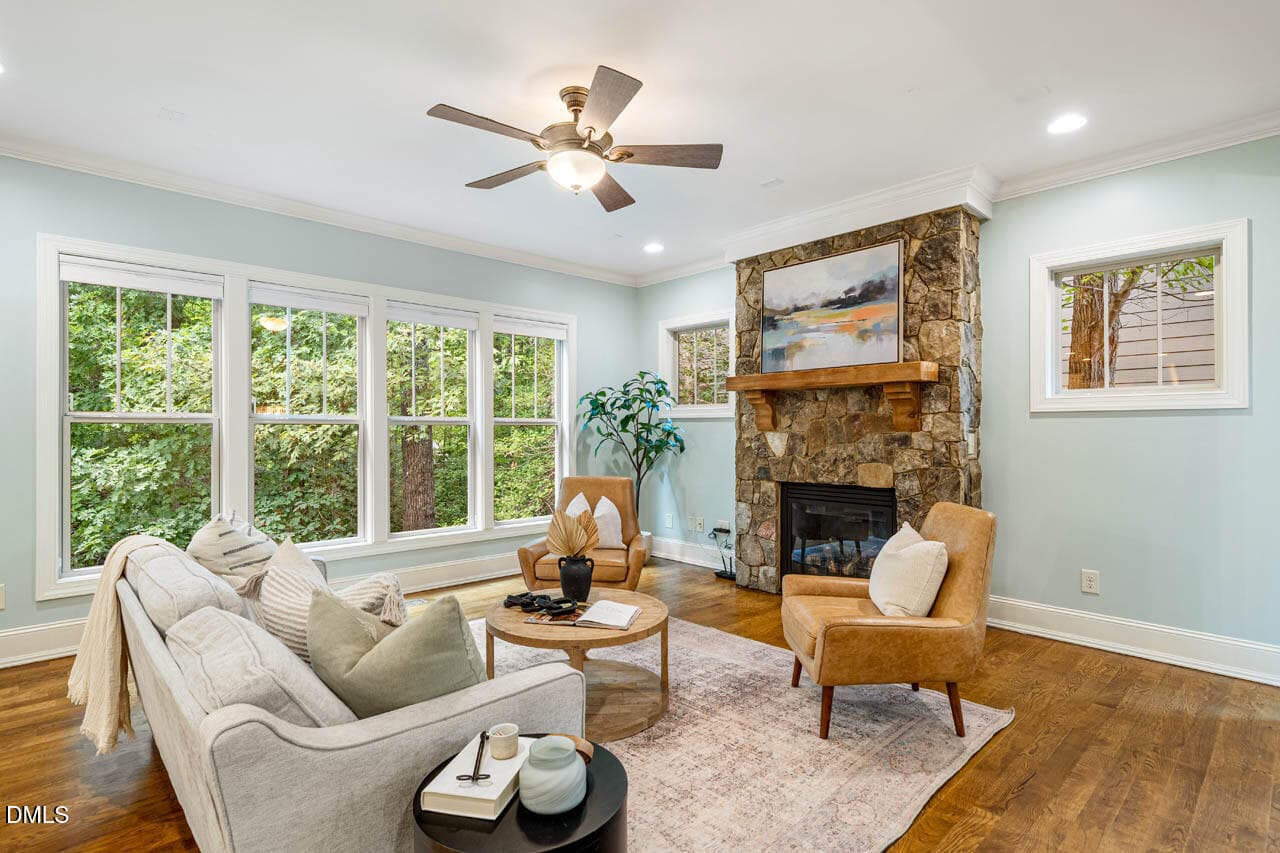 Family Room - 343 Dark Forest Drive, Chapel Hill, NC 27516, Chapel Hill