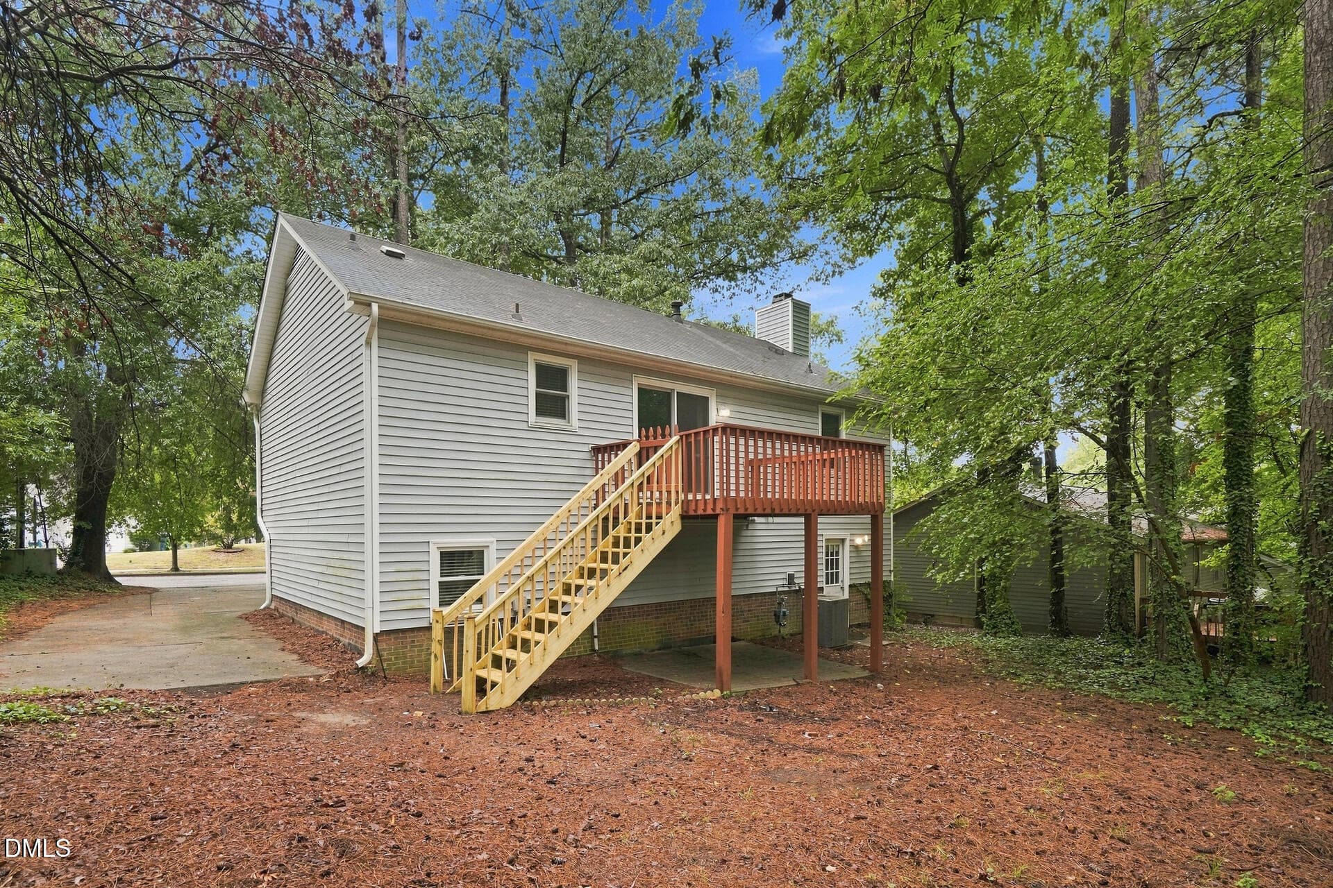022 - Rear View - 2213 Carthage Circle, Raleigh, NC 27604, Raleigh
