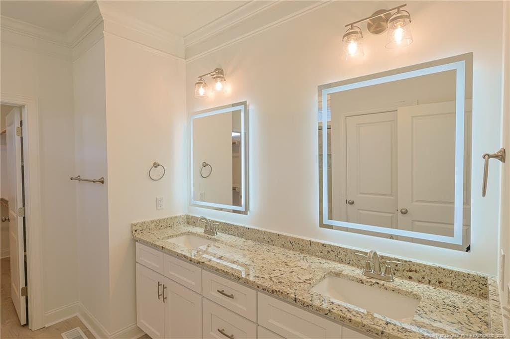Main Bathroom - 3187 Leaflet Church Road, Broadway, NC 27505, Broadway