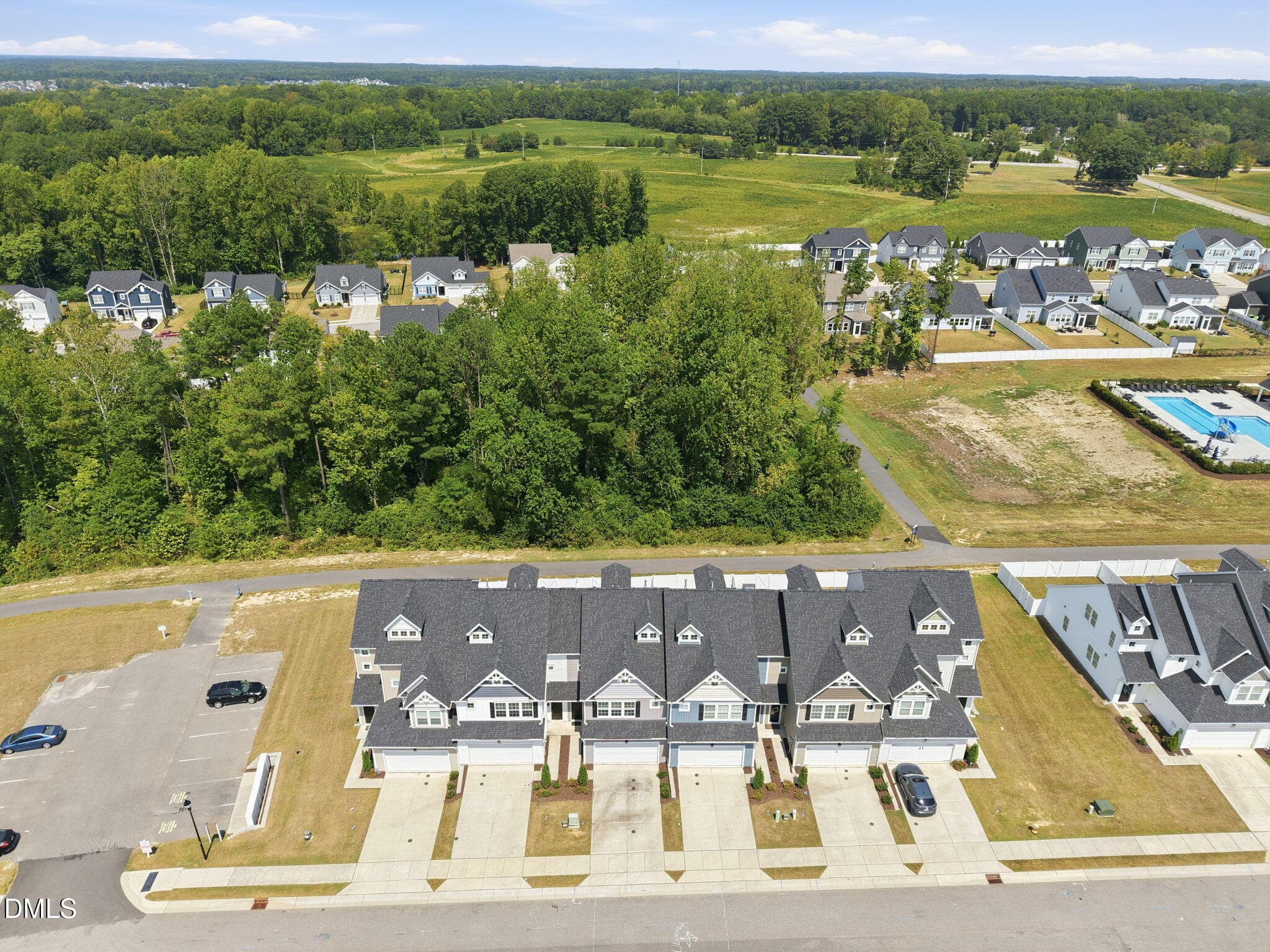 Aerial View-Facing - 234 Shingle Oak Road, Wake Forest, NC 27587, Wake Forest