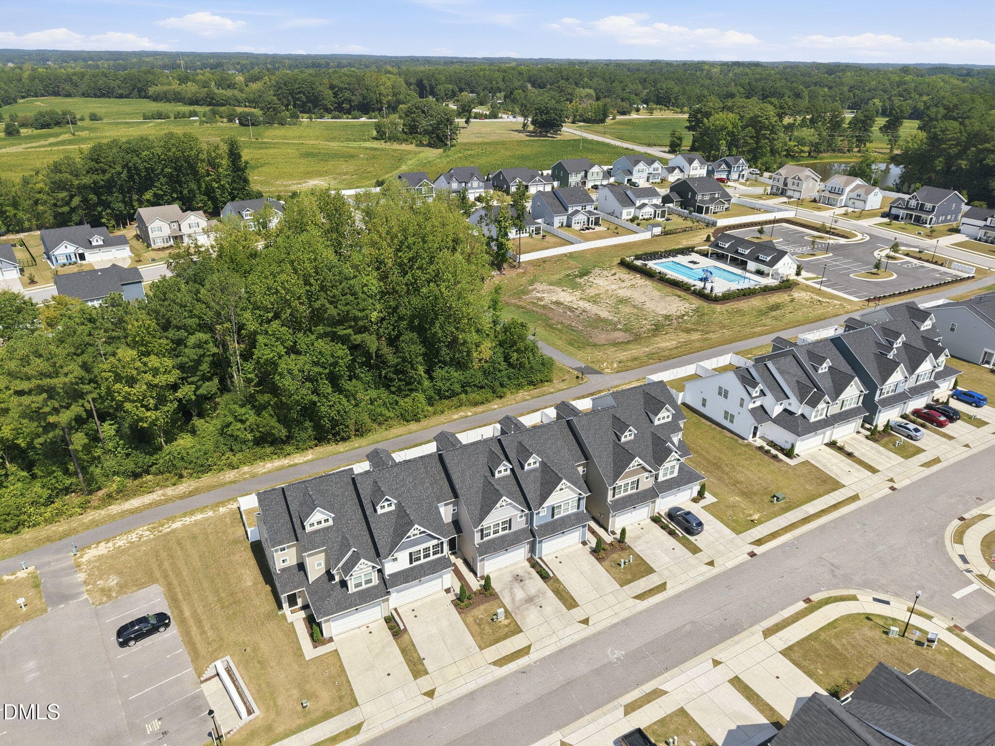 Aerial View-Neighborhood - 234 Shingle Oak Road, Wake Forest, NC 27587, Wake Forest