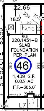 Plot Plan - 730 Eucalyptus Lane, Raleigh, NC 27610, Raleigh