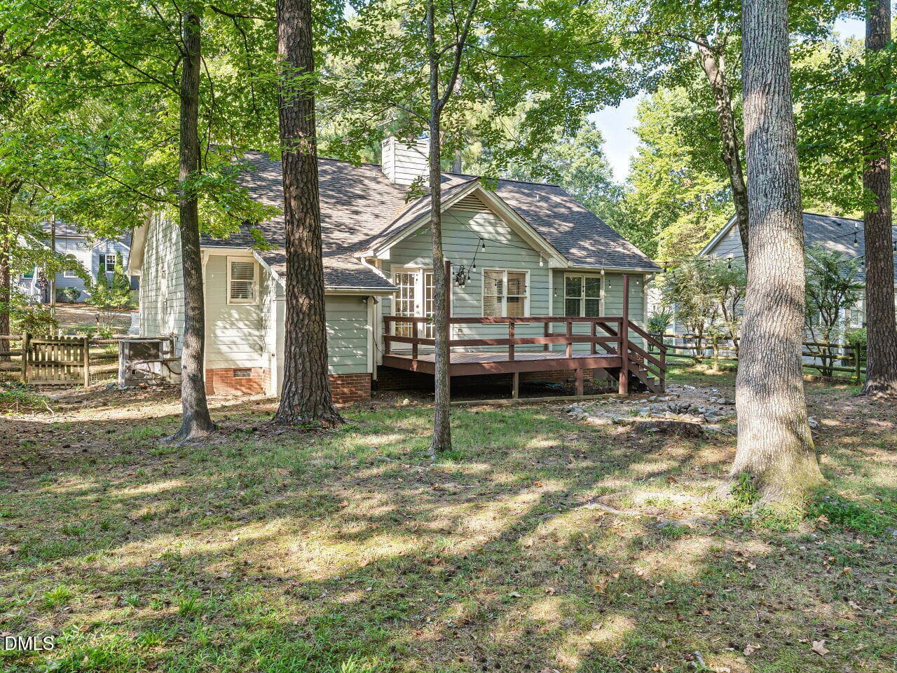 039-1280x960-back-of-home - 108 Carrousel Lane, Cary, NC 27513