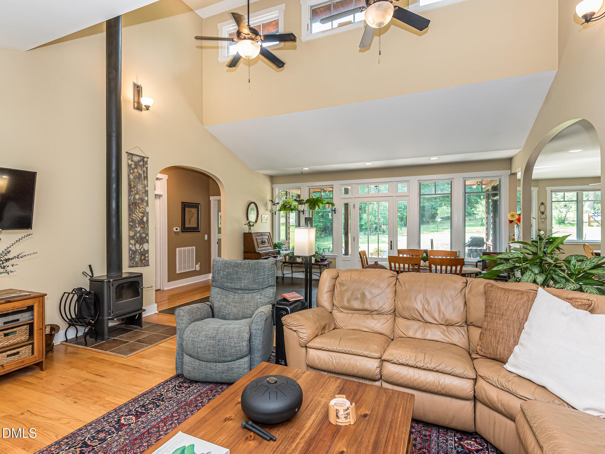 Living Area - 384 Potluck Farm Road, Rougemont, NC 27572
