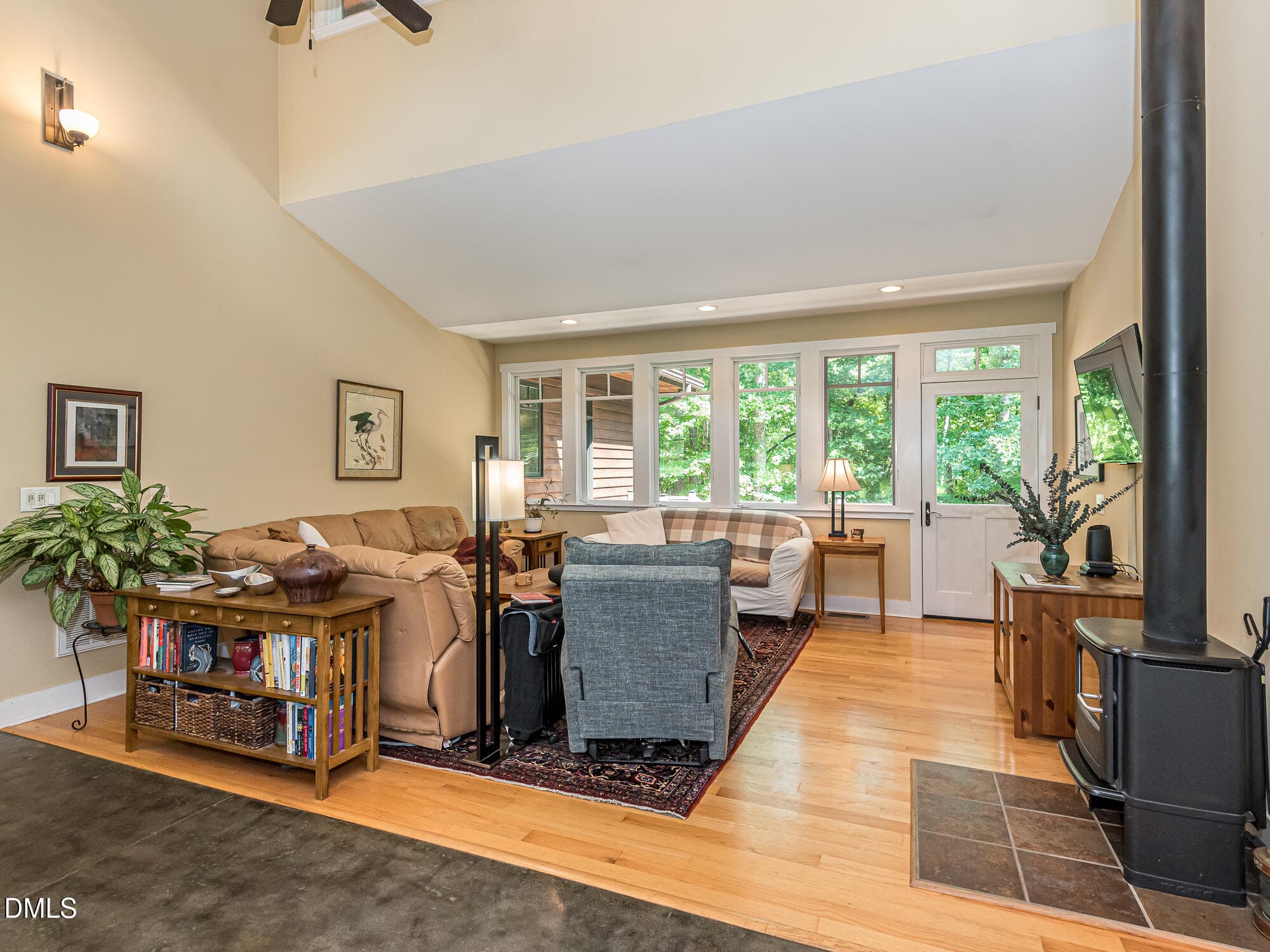 Living Area - 384 Potluck Farm Road, Rougemont, NC 27572